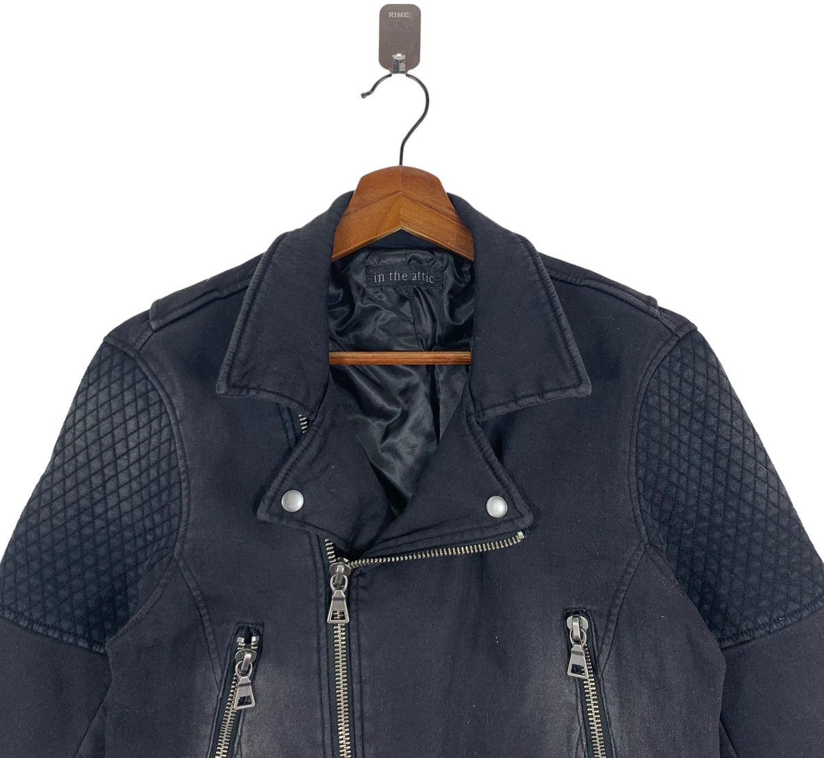 In The Attic × Japanese Brand VINTAGE IN THE ATTIC JAPANESE BRAND BIKERS JACKET Size US L / EU 52-54 / 3 - 5 Thumbnail
