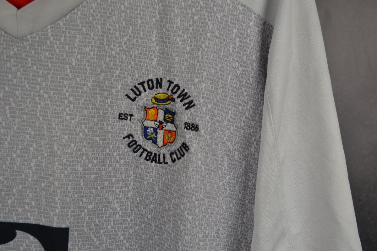 Umbro Luton Town Third Football Shirt Umbro Soccer Jersey Size US XXL / EU 58 / 5 - 4 Thumbnail