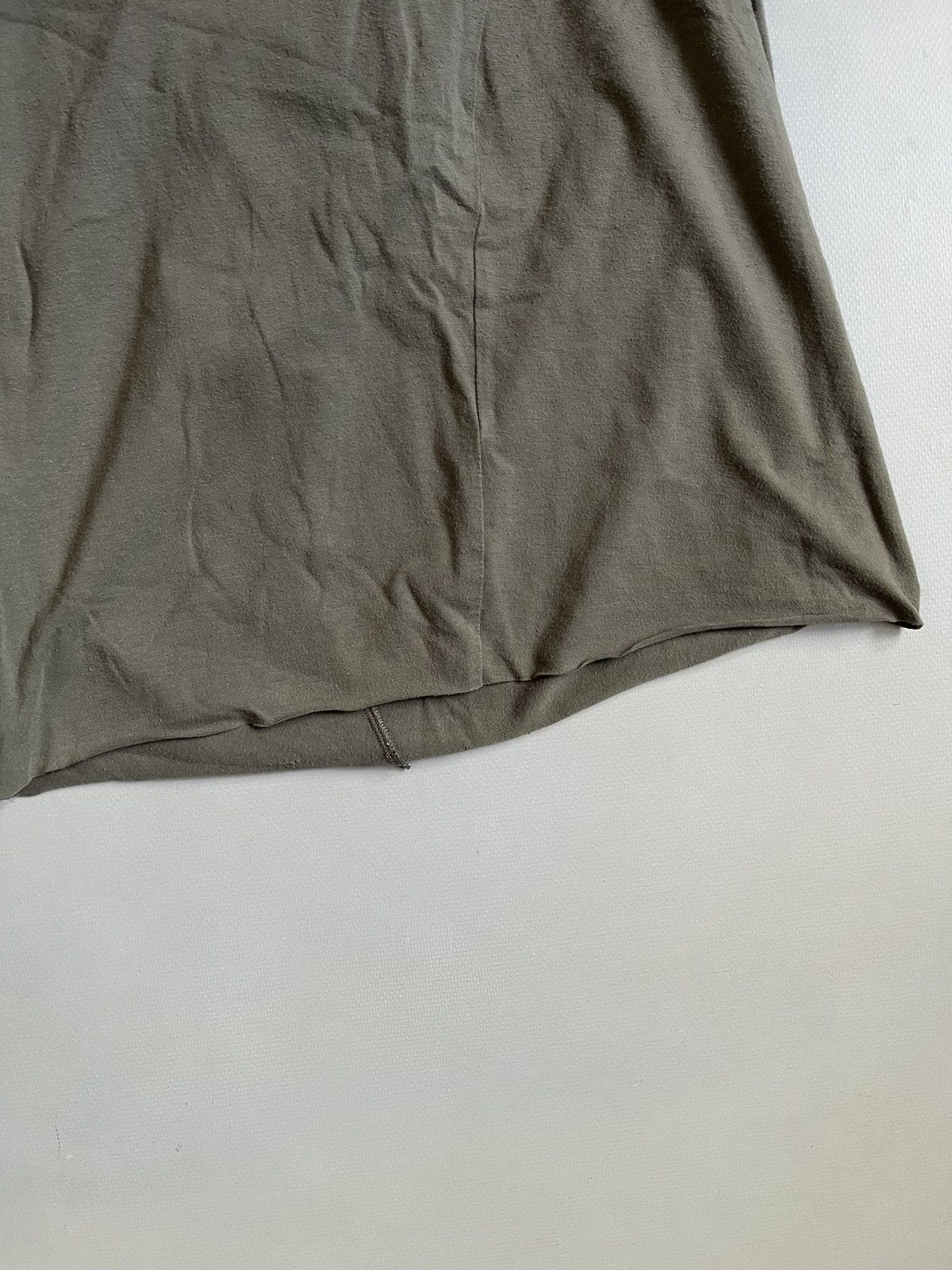 Brunello Cucinelli Brunello Cucinelli Grey Cotton Asymmetrical Sleeveless Dress Size XS / US 0-2 / IT 36-38 - 10 Thumbnail