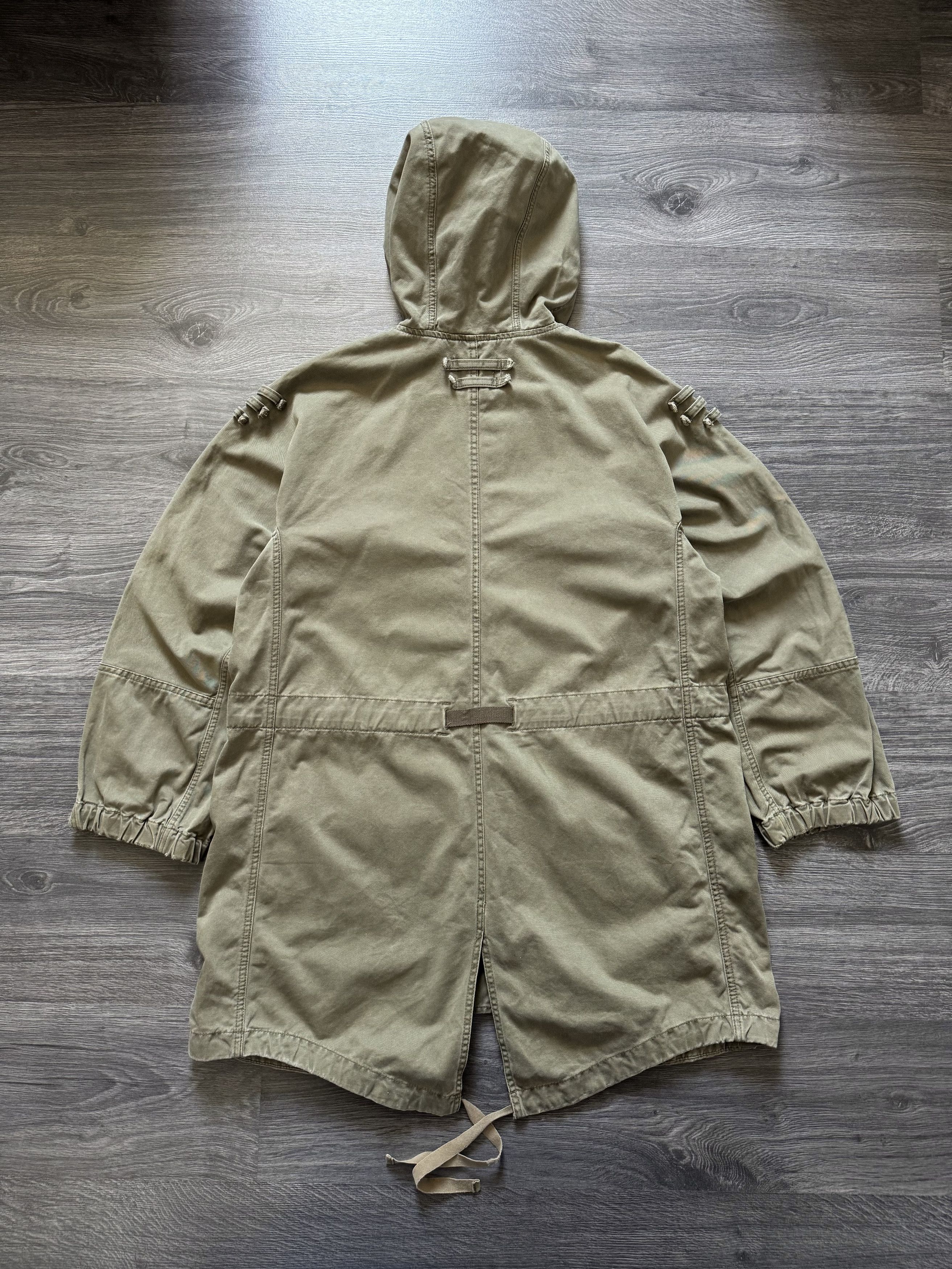 Diesel DIESEL Vintage Fishtail Coat Jacket Archive Techwear RARE Size US S / EU 44-46 / 1 - 2 Thumbnail