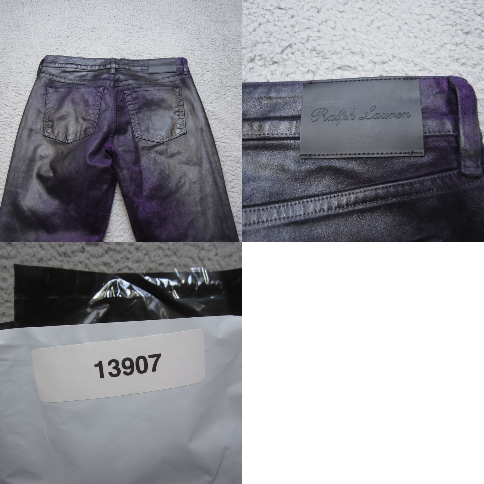 Ralph Lauren Purple Label Ralph Lauren Purple Label Mens 27 Purple Velvet Slim Casual Preppy Pants Size US 27 - 10 Thumbnail
