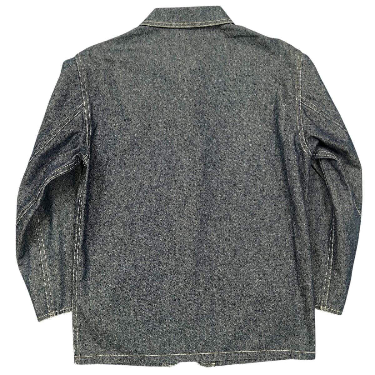 Issey Miyake ISSEY MIYAKE 2000SS TAKASHI MURAKAMI Reversible Denim Jactet Size US M / EU 48-50 / 2 - 7 Thumbnail