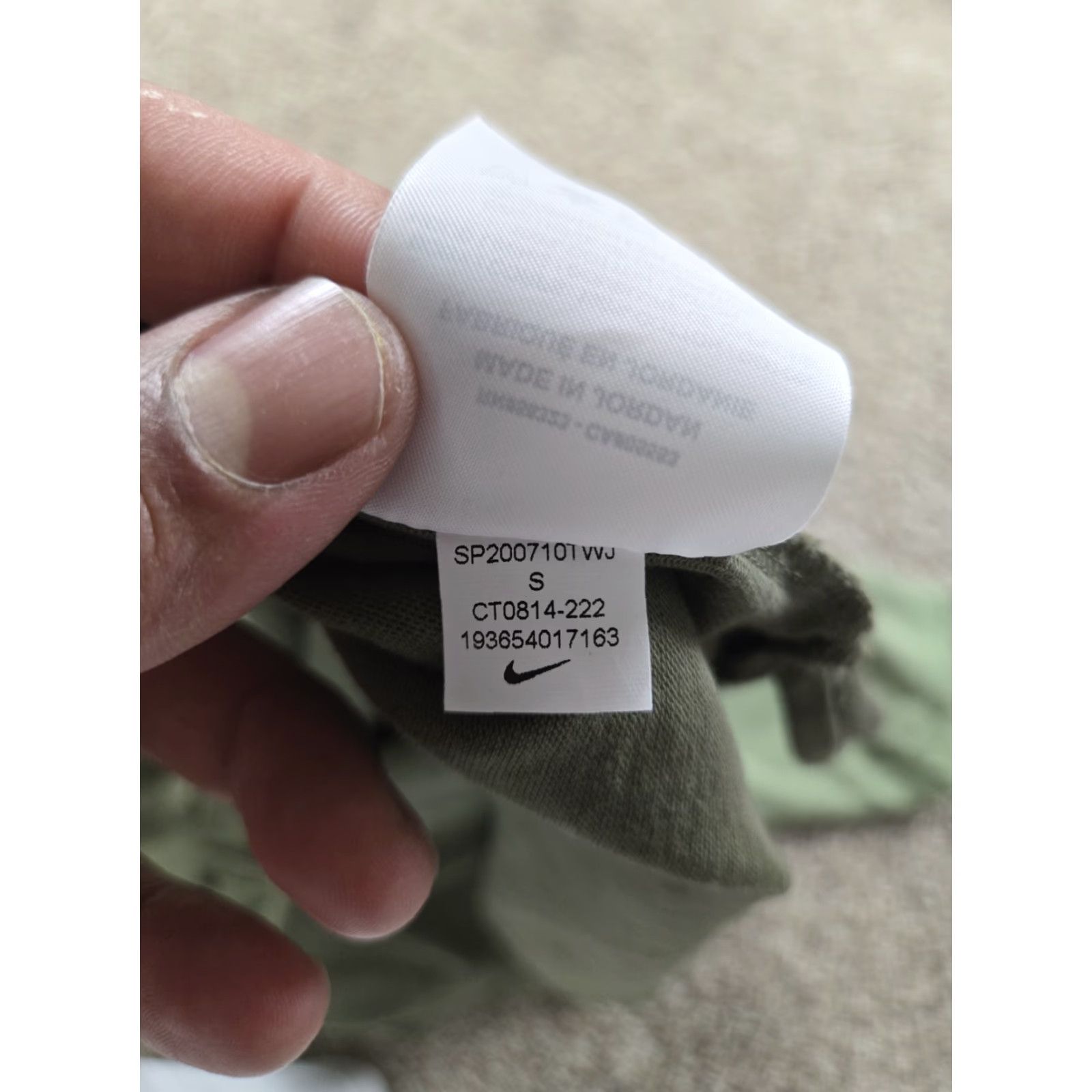 Nike Nike Tracksuit Small Mens Green Pullover Cotton Tapered Leg Pockets Track Jacket Track Pants 2 Piece Zipper Embroidered Logo Size US S / EU 44-46 / 1 - 6 Thumbnail