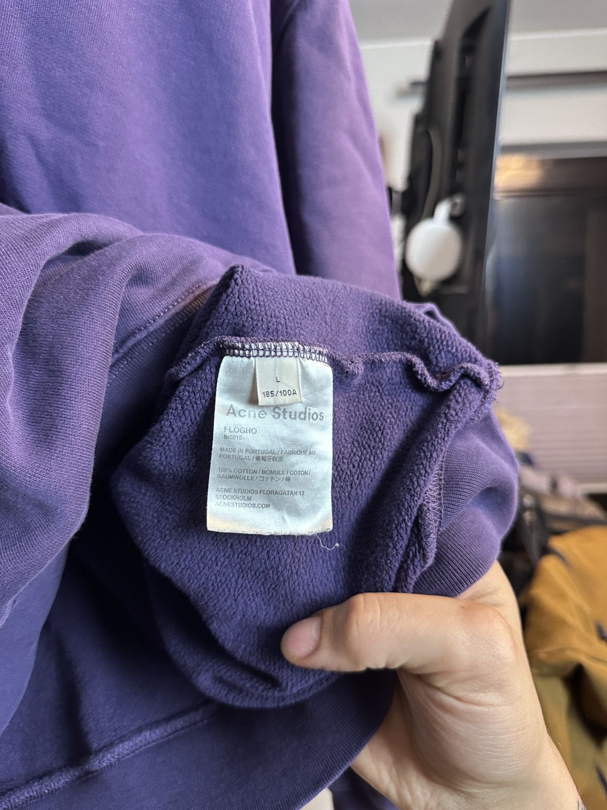 Acne Studios Acne Studios Flogho Crewneck Size US L / EU 52-54 / 3 - 4 Thumbnail