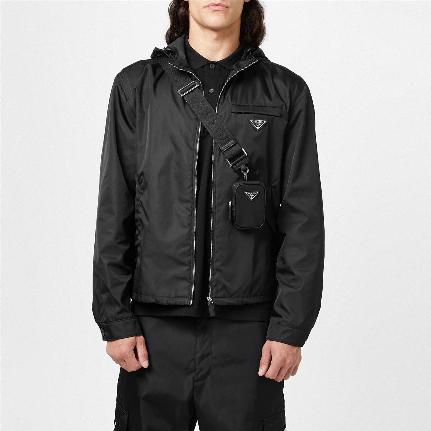 Prada PRADA Re-Nylon Windbreaker Size US XL / EU 56 / 4 - 2 Thumbnail