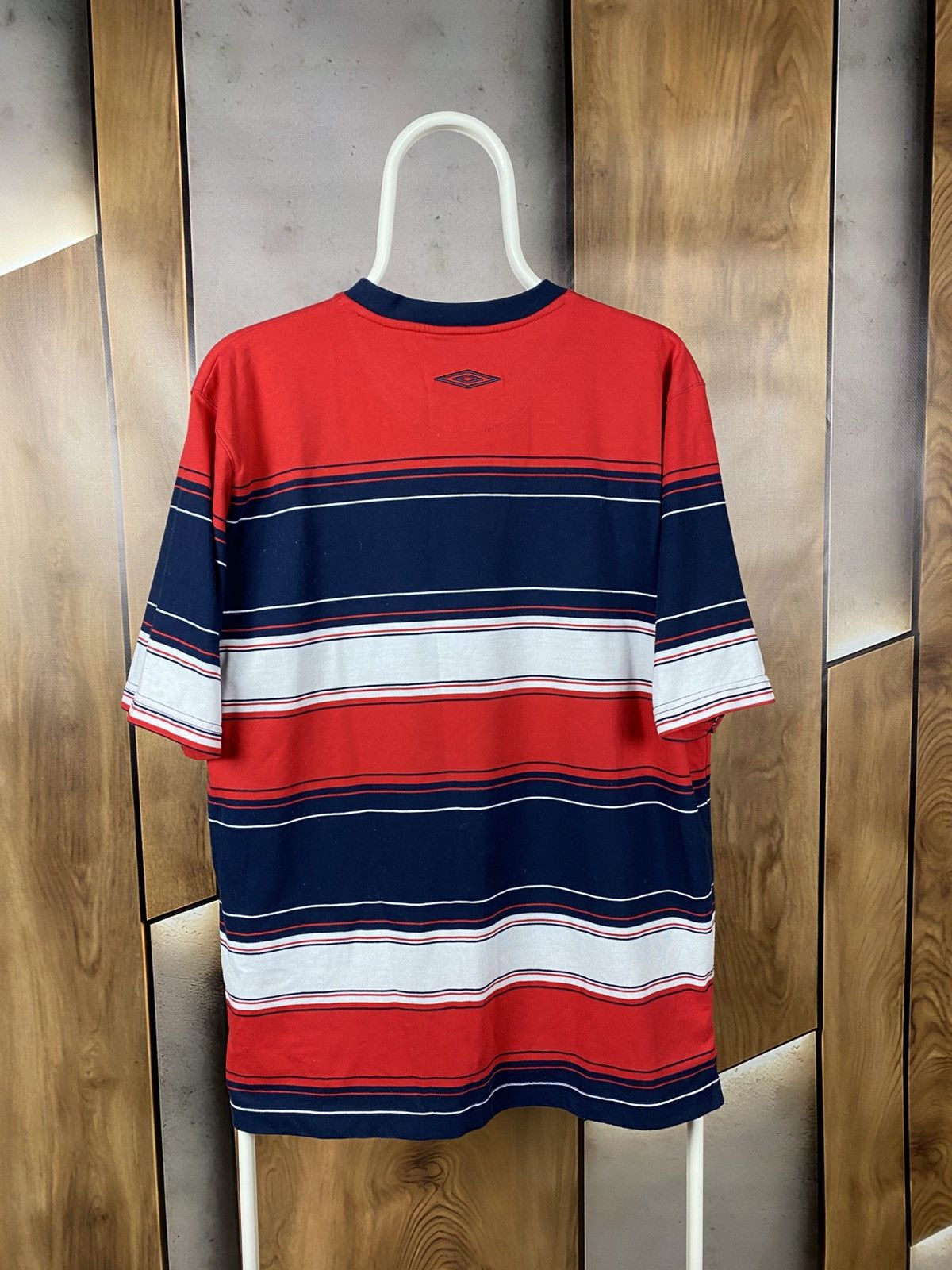 Umbro 🎳Vintage T-Shirt Umbro Striped Tee🎳 Size US L / EU 52-54 / 3 - 7 Thumbnail