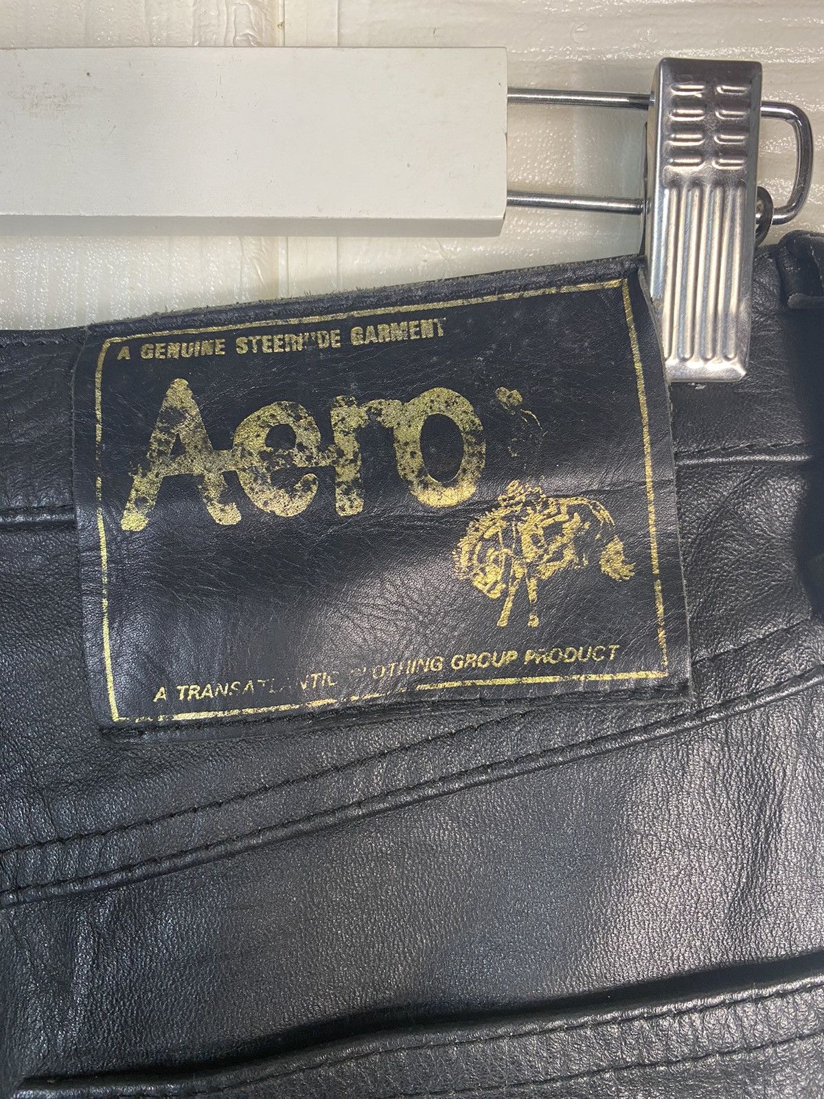 Genuine Leather Aero leather short pants Size US 28 / EU 44 - 12 Thumbnail