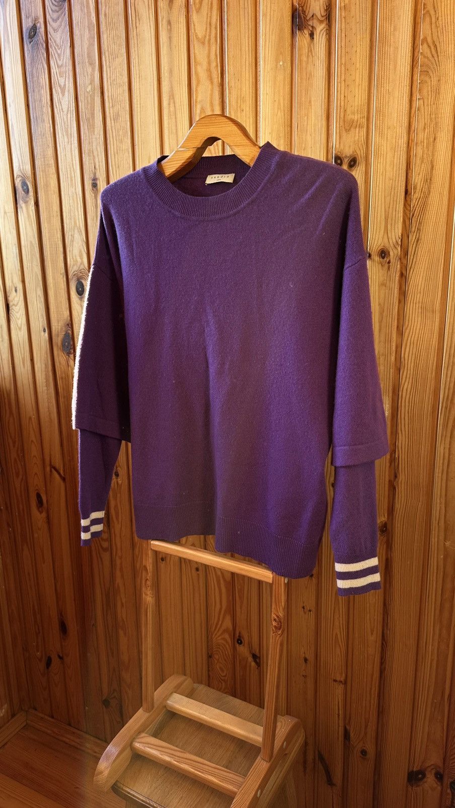 Sandro Sandro knitwear wool/ cashmere🔥 Size M / US 6-8 / IT 42-44 - 4 Thumbnail