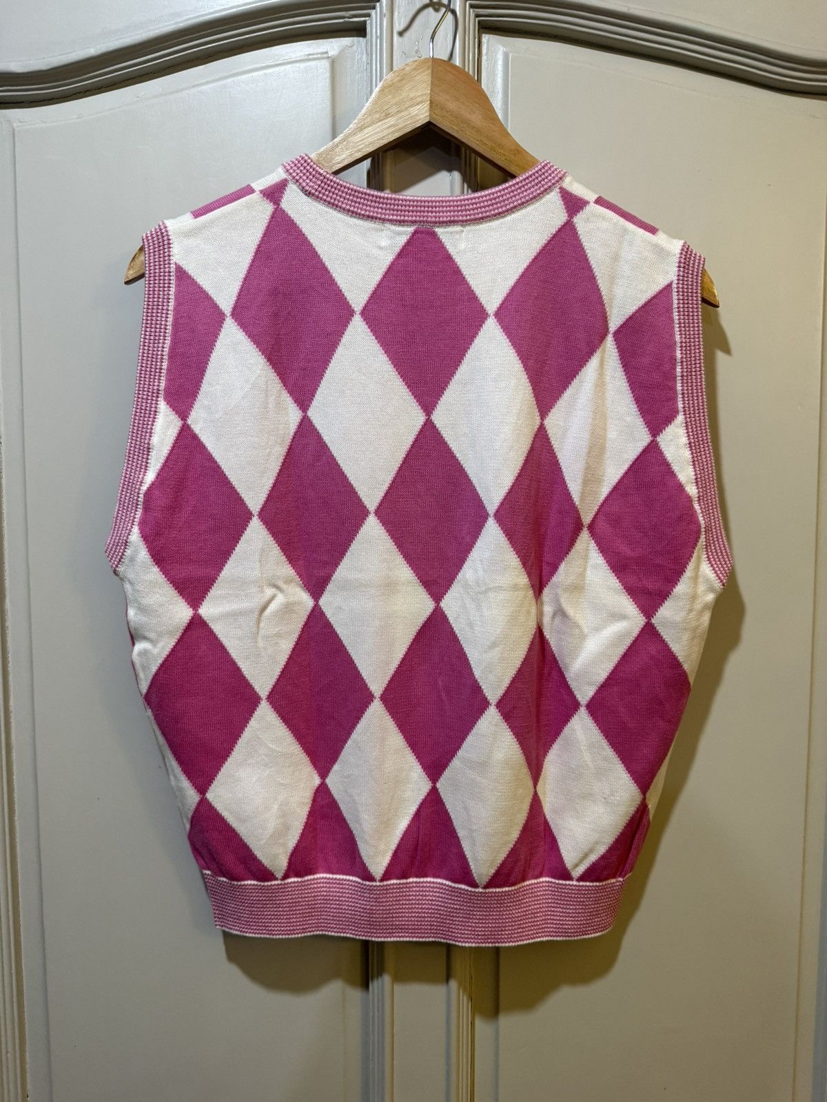 Other Christian Dior Pink Stripe Sports Vest Size L / US 10 / IT 46 - 2 Thumbnail