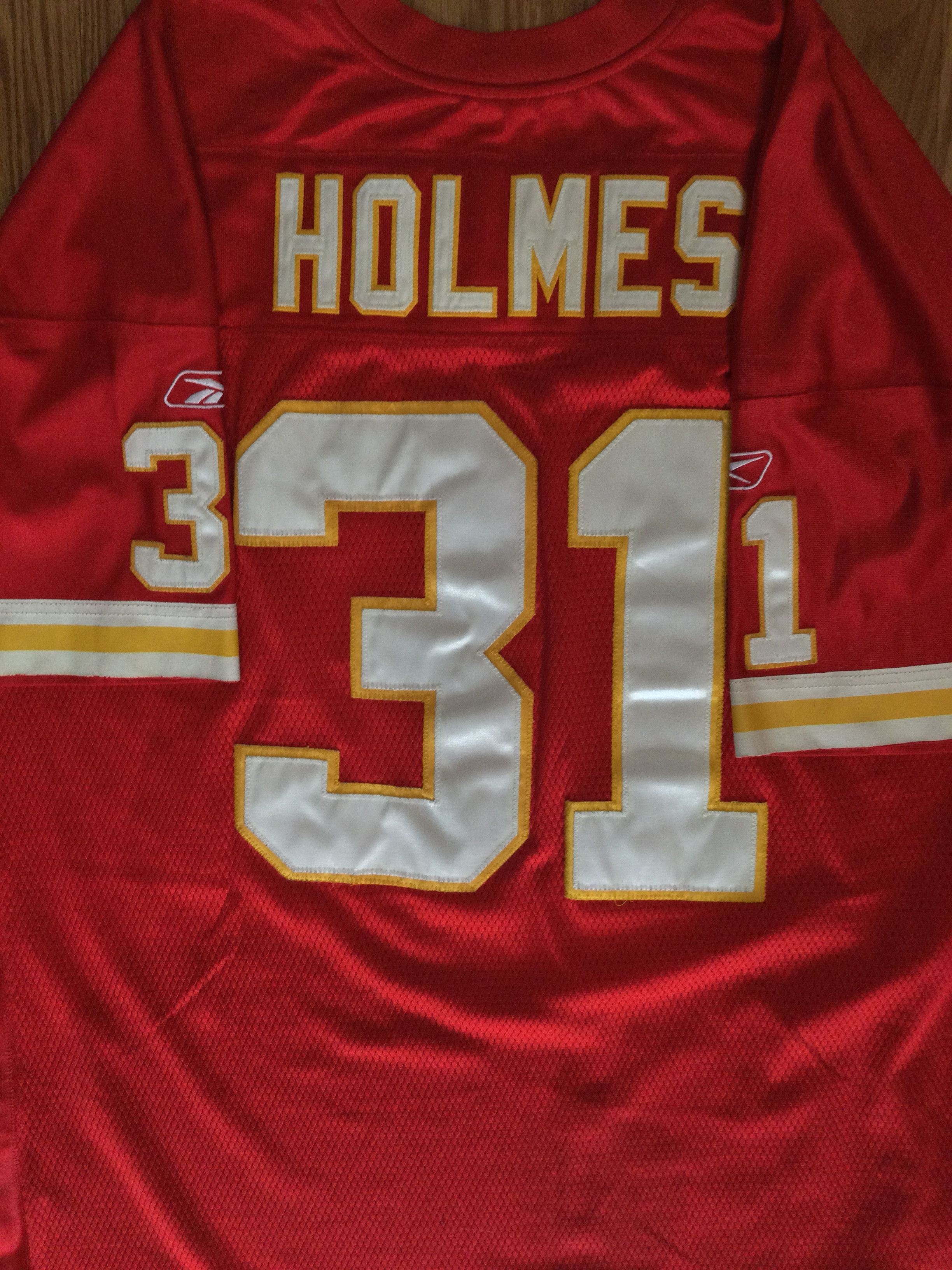 Reebok Authentic Kansas City Chiefs Priest Holmes Reebok NFL Jersey Size US XXL / EU 58 / 5 - 8 Thumbnail