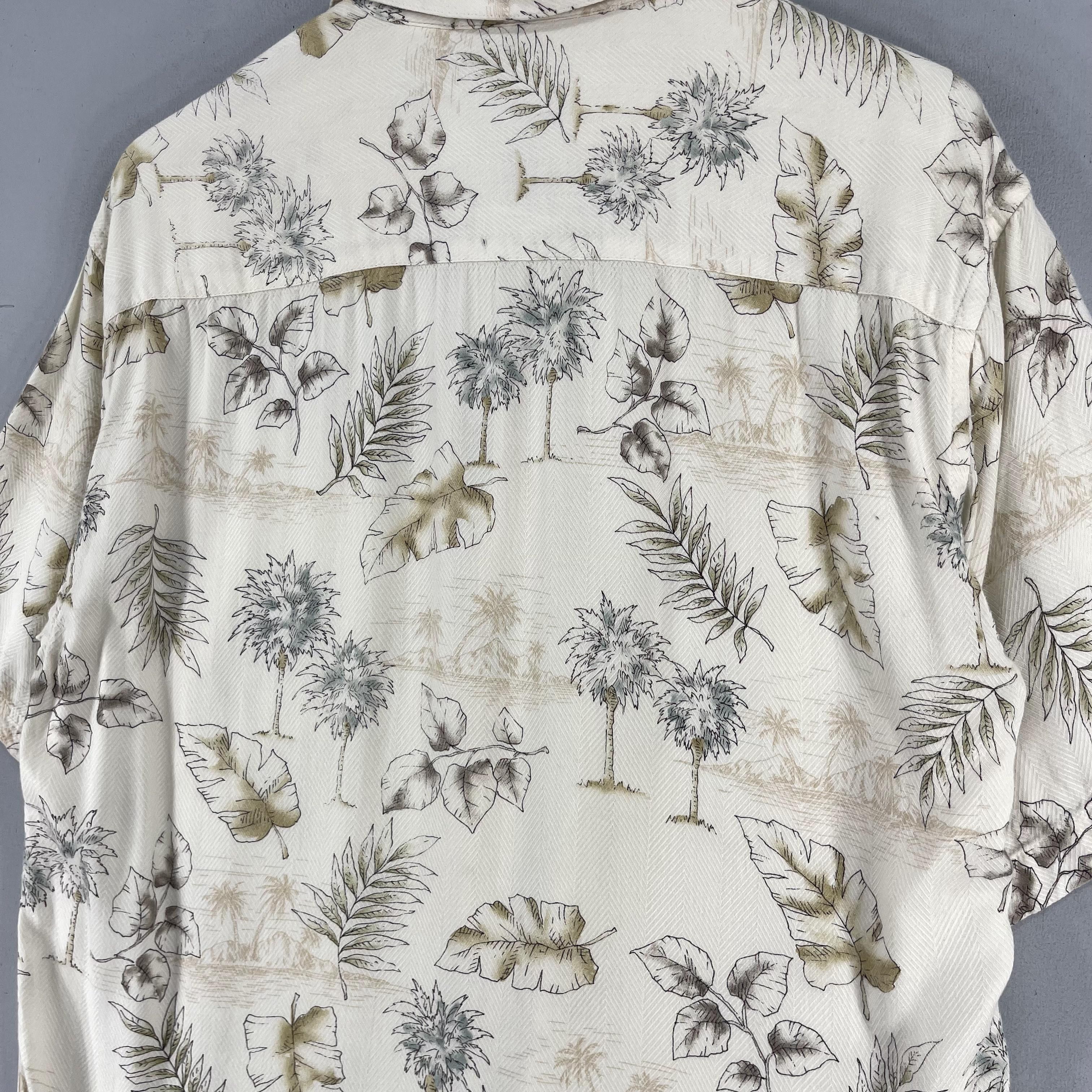 Japanese Brand Vintage Hawaiian Aloha Tropical Floral Motive Button Up Size US S / EU 44-46 / 1 - 9 Thumbnail