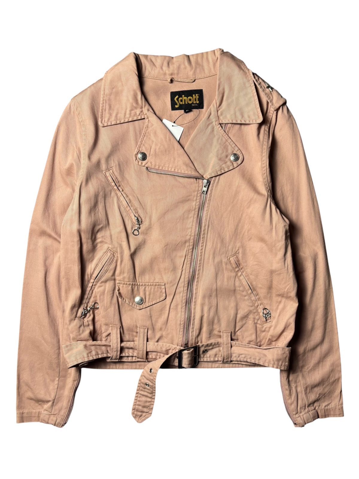 Japanese Brand Schott NYC E Hyphen World Gallery Ramones Cotton Jacket Size S / US 4 / IT 40 - 1 Thumbnail