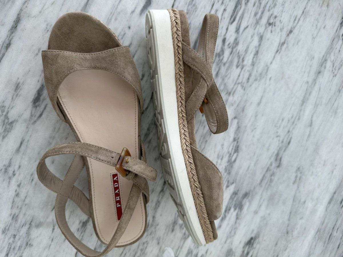 Prada Prada Y2K Vintage Archive Sandals, Never worn Size US 9.5 / IT 39.5 - 3 Thumbnail