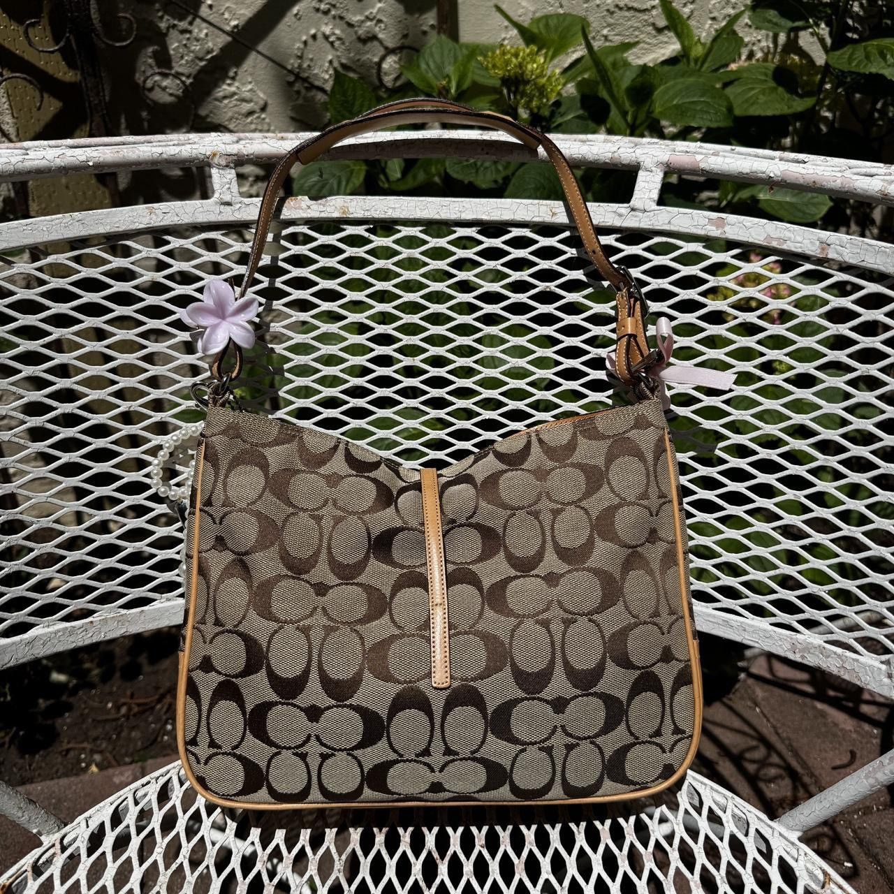Coach Vintage Monogramed Coach Shoulder Bag with Clip Closure Size ONE SIZE - 2 Thumbnail
