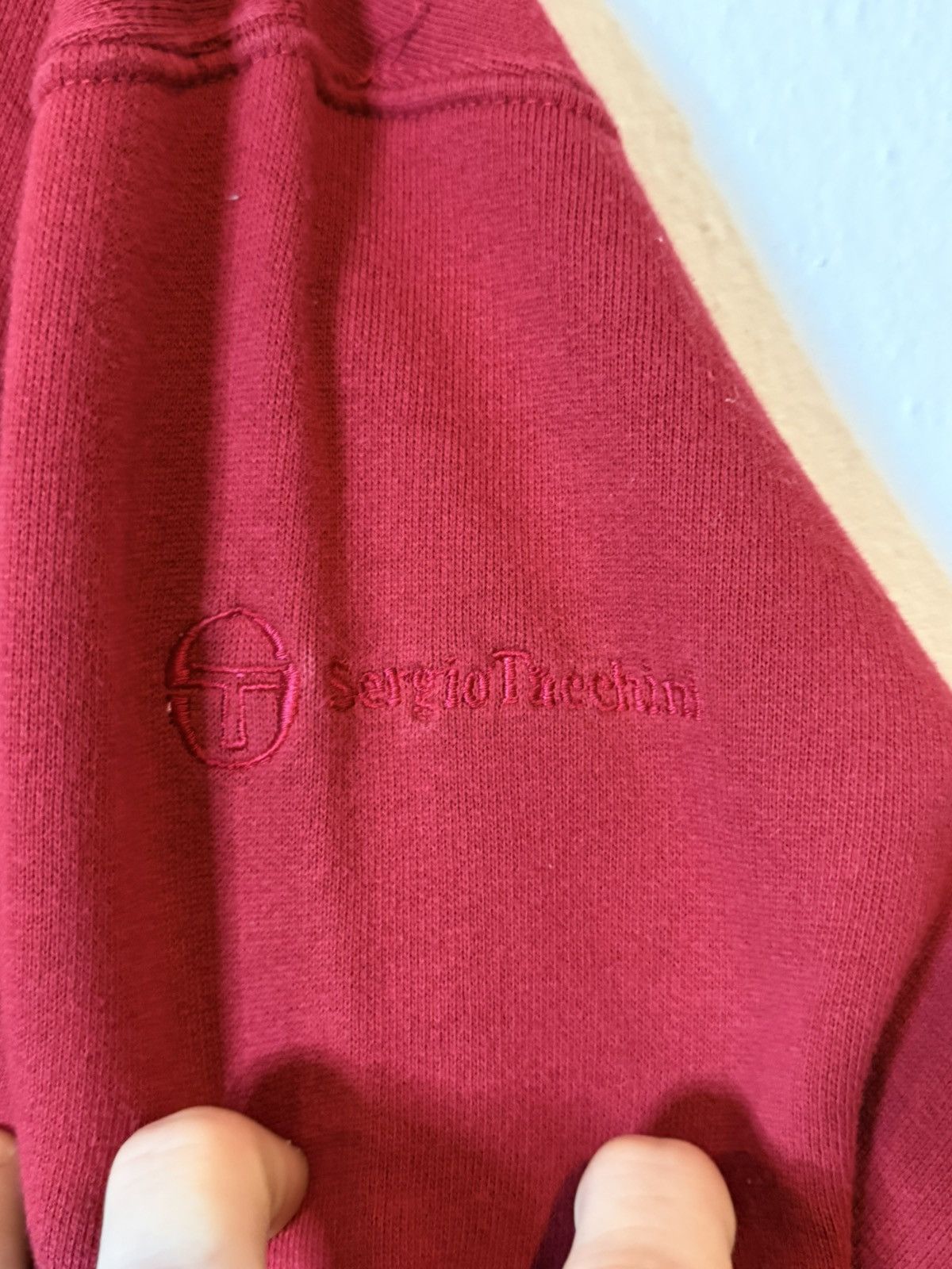Sergio Tacchini Vintage 80’s - 90’s Sergio Tacchini 1/4 Zip Sweatshirt Size US L / EU 52-54 / 3 - 4 Thumbnail