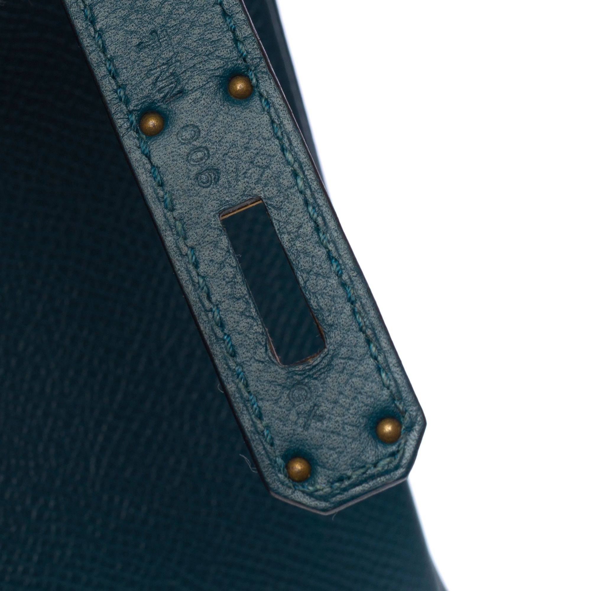Hermes Hermes Birkin 30 in Blue Leather Size ONE SIZE - 7 Thumbnail