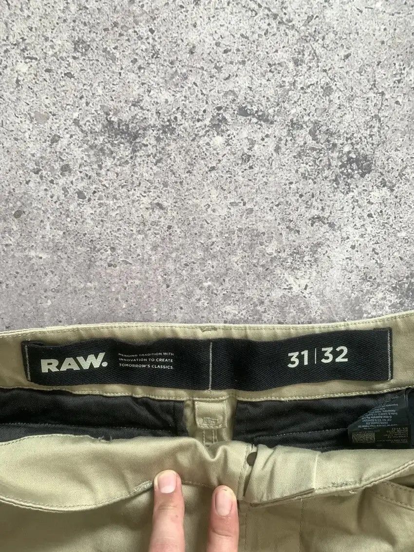 Japanese Brand Vintage Junya Watanabe Style G Star raw Bondage Cargo Pants Size US 31 - 8 Thumbnail