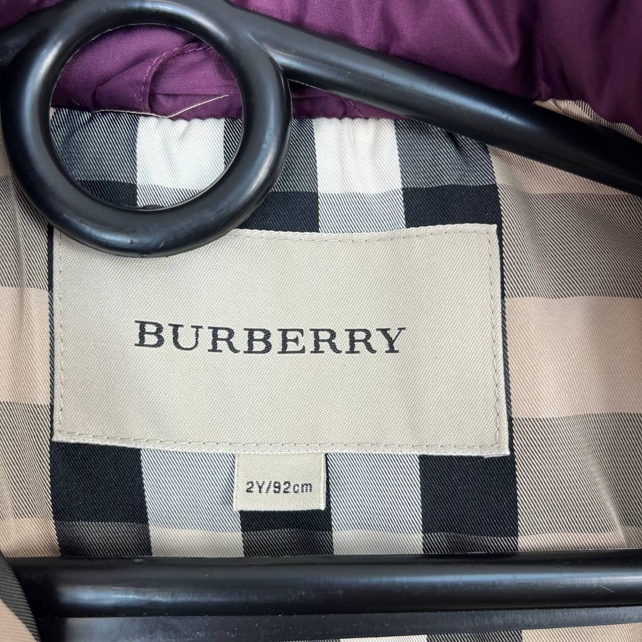 Burberry Burberry Quilted Puffer Vest Burgundy Belted Nova Check Size XXS / US 00 / IT 34 - 4 Thumbnail
