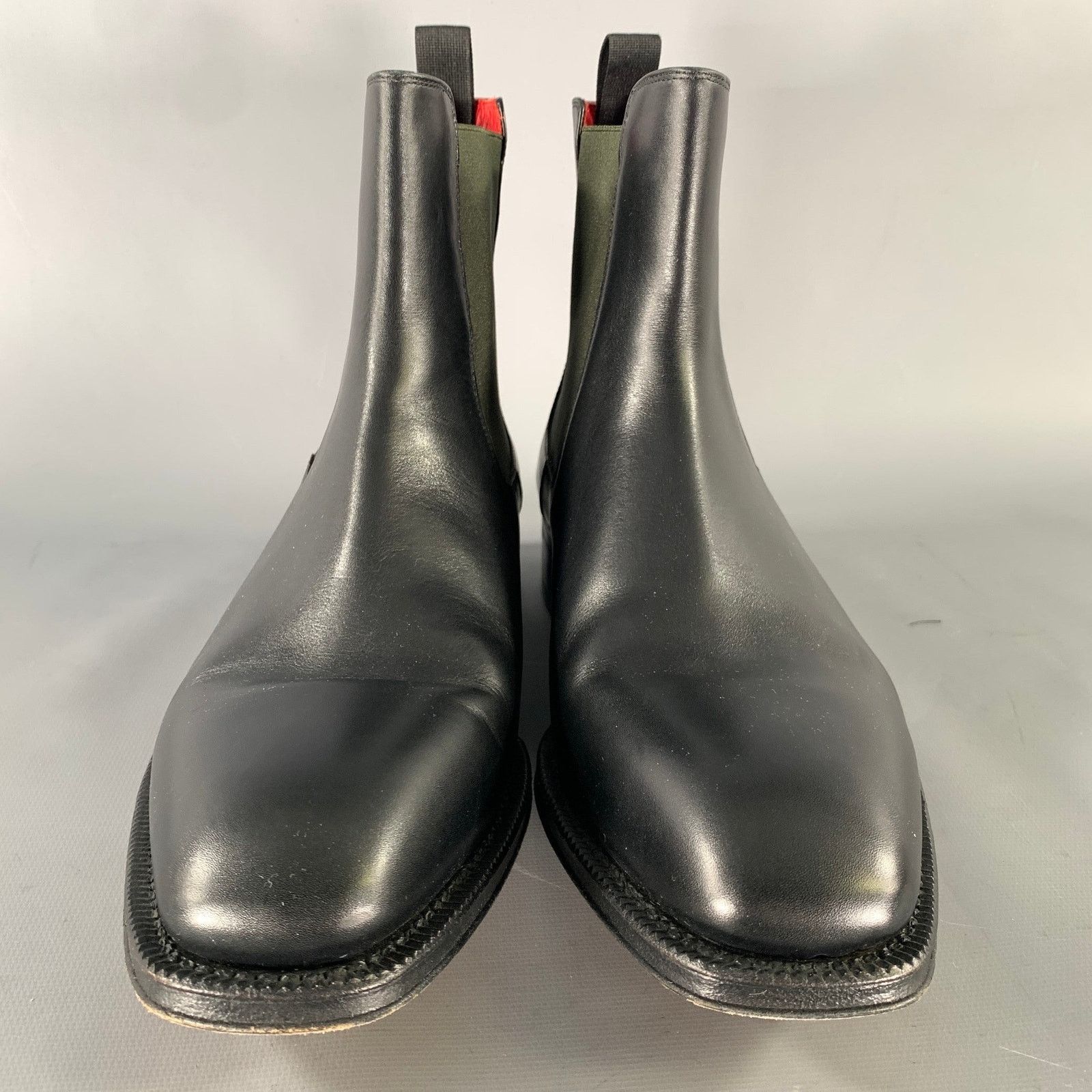 Alexander McQueen ALEXANDER MCQUEEN Size 8 Black Leather Chelsea Boots Size US 8 / EU 41 - 4 Thumbnail