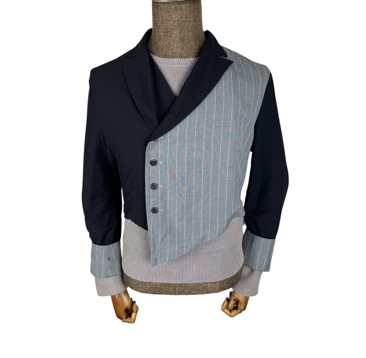 Yohji Yamamoto 🌟YOHJI YAMAMOTO SIGNATURE CROPPED JACKET Size US S / EU 44-46 / 1 - 3 Thumbnail