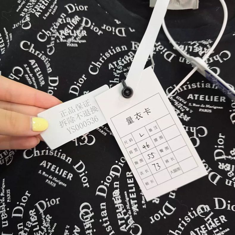 Dior Dior Full-printed letter logo short sleeves Size US L / EU 52-54 / 3 - 4 Thumbnail