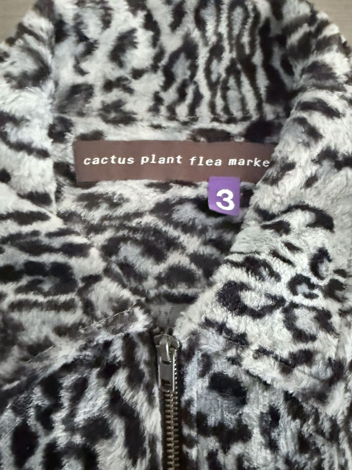 Cactus Plant Flea Market Cactus flea market leopard print work jacket Size US L / EU 52-54 / 3 - 4 Thumbnail