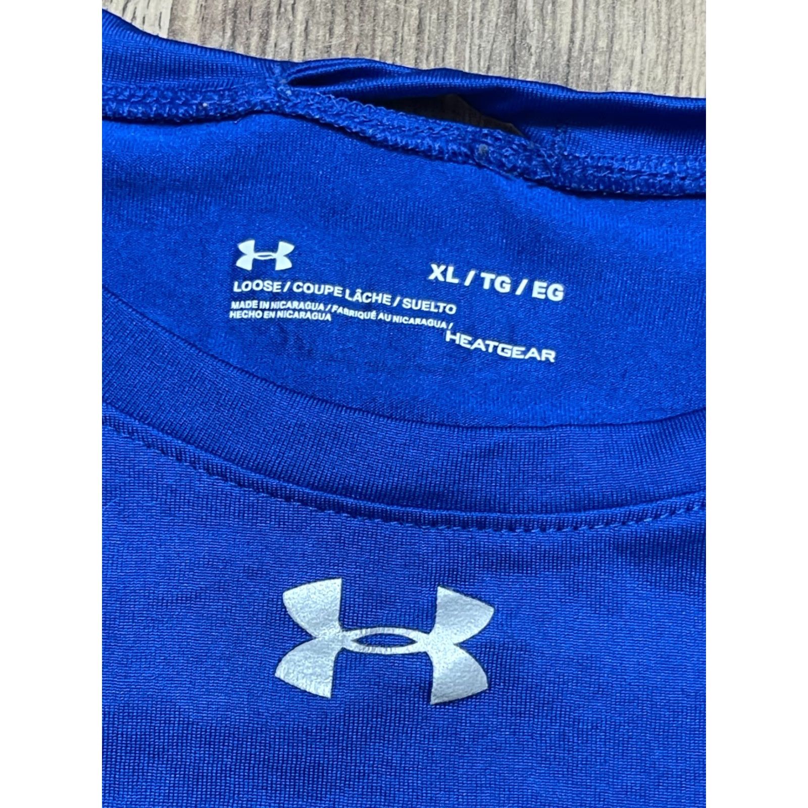Under Armour Under Armour Shirt Men's XL Blue Crew Neck Athletic Wear Size US XL / EU 56 / 4 - 4 Thumbnail