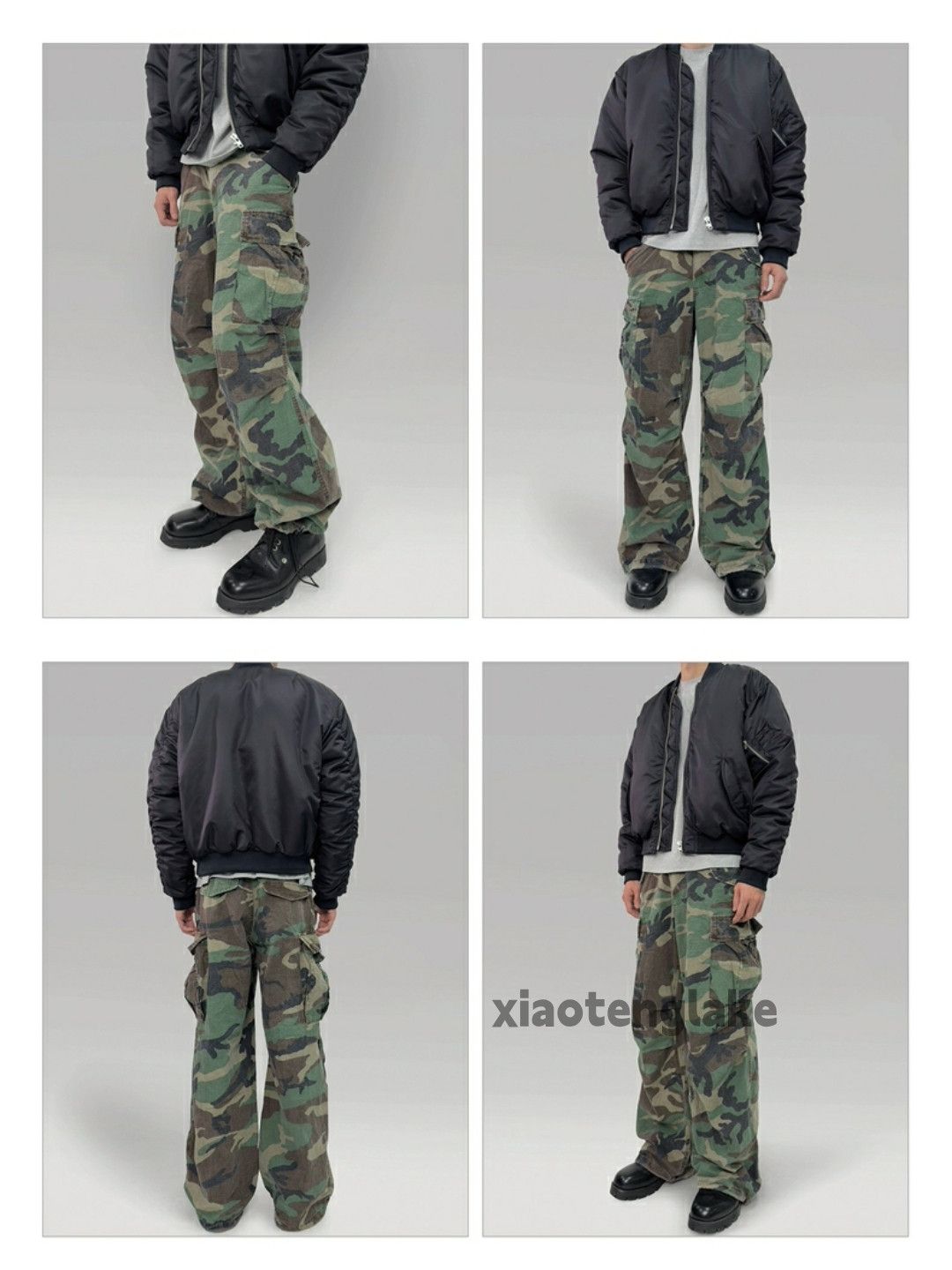 Designer × Vintage washed faded utility skate hiphop military cargo pants Size US 29 - 4 Thumbnail