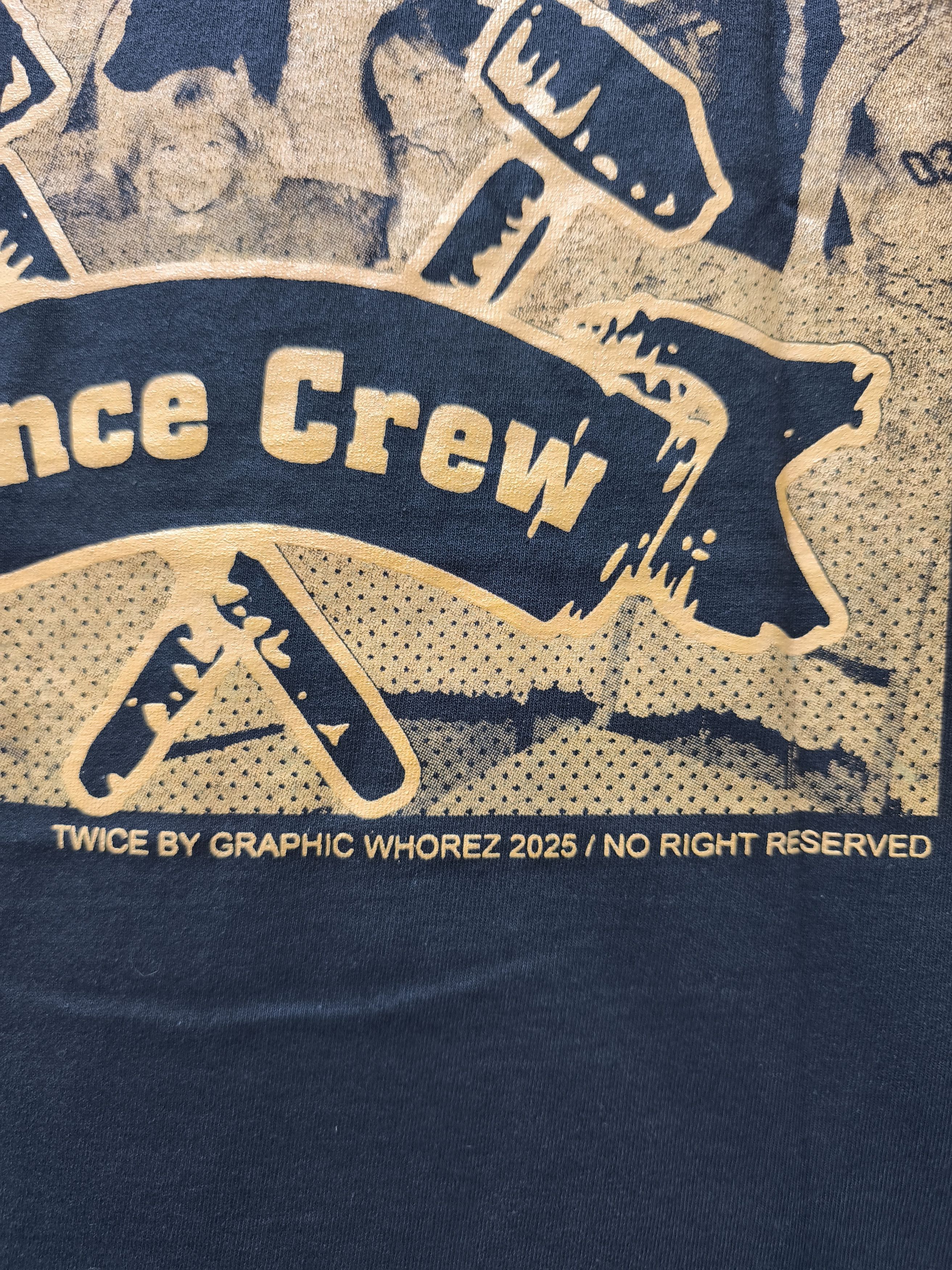Rap Tees Twice Once Crew T-shirt Size US XL / EU 56 / 4 - 11 Thumbnail