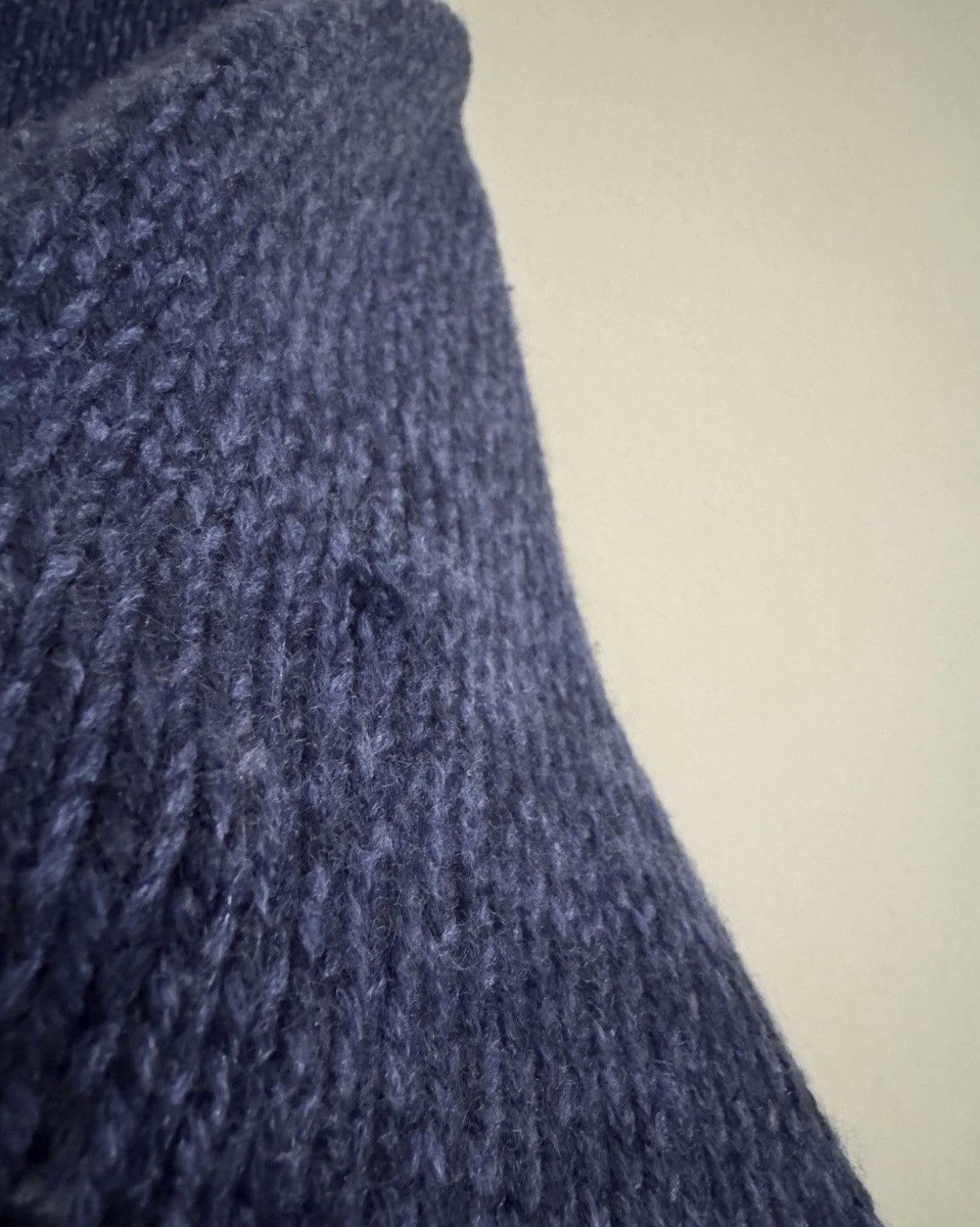 Brunello Cucinelli Brunello Cucinelli 100% Cashmere Shawl Cardigan Sweater Navy Size US M / EU 48-50 / 2 - 7 Thumbnail