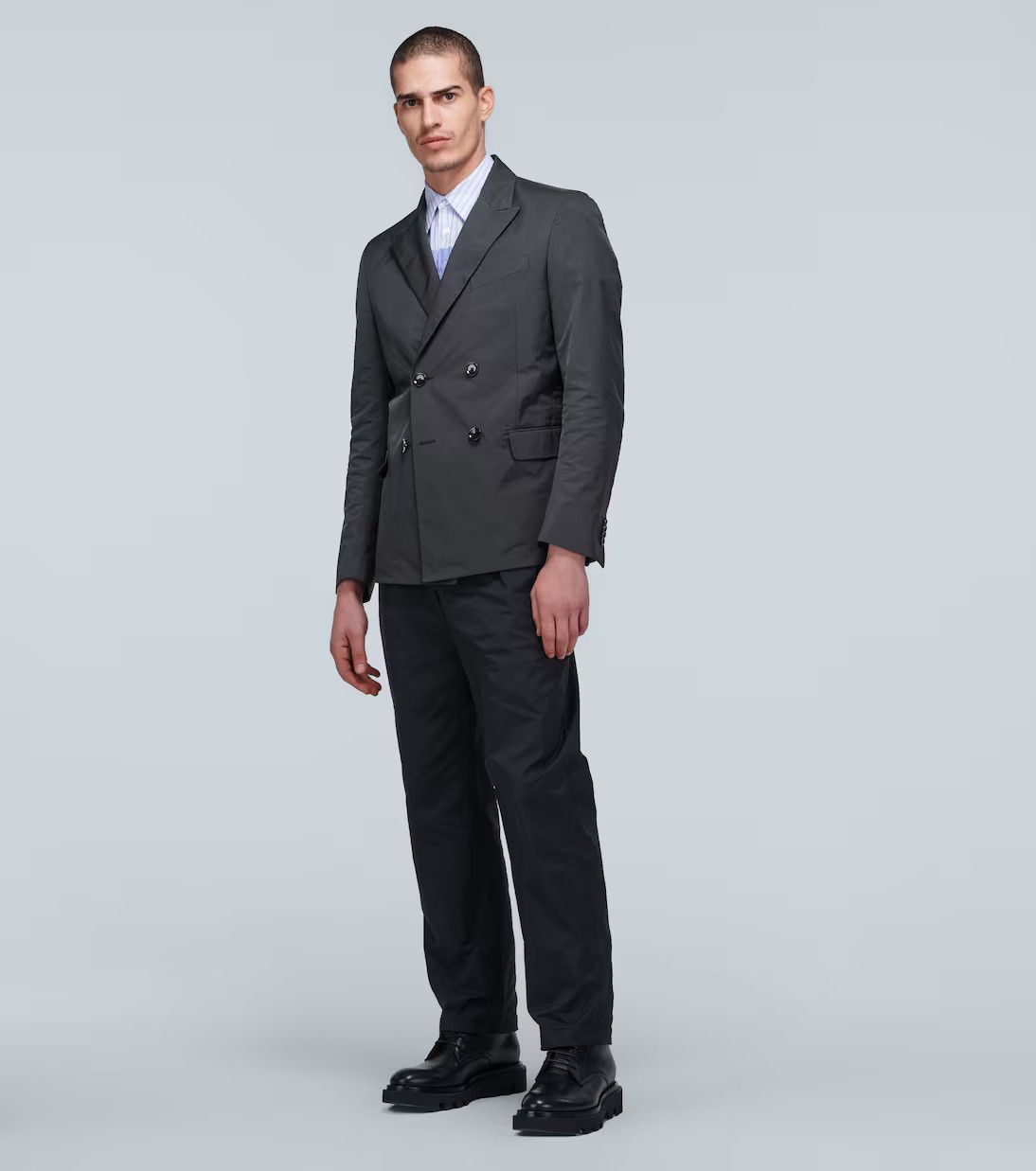Valentino o1y0525 Blazer in Gray Size US M / EU 48-50 / 2 - 5 Thumbnail