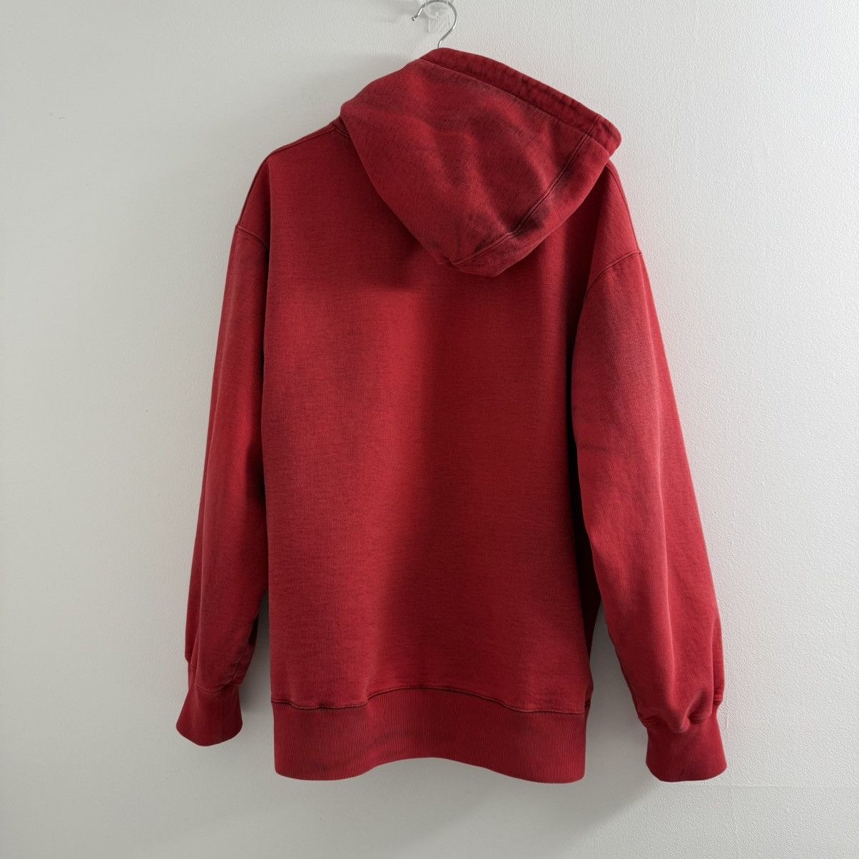 Supreme Supreme Tonal Embroidered Logo Hoodie Red Sz Large FW15 Size US L / EU 52-54 / 3 - 2 Thumbnail