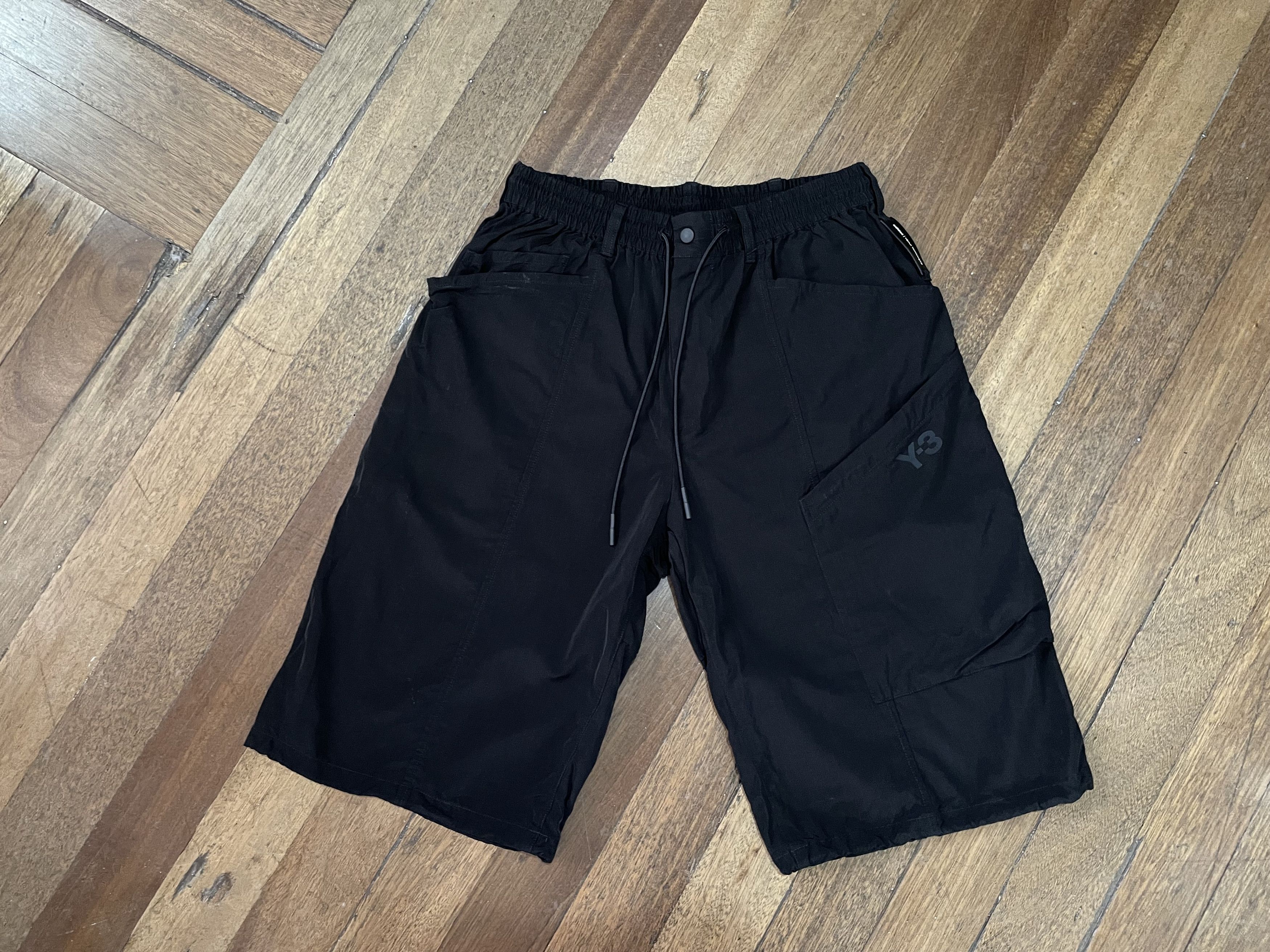 image of Adidas x Y 3 Y-3 Ripstop - Tech Shorts in Black, Men's (Size 30)