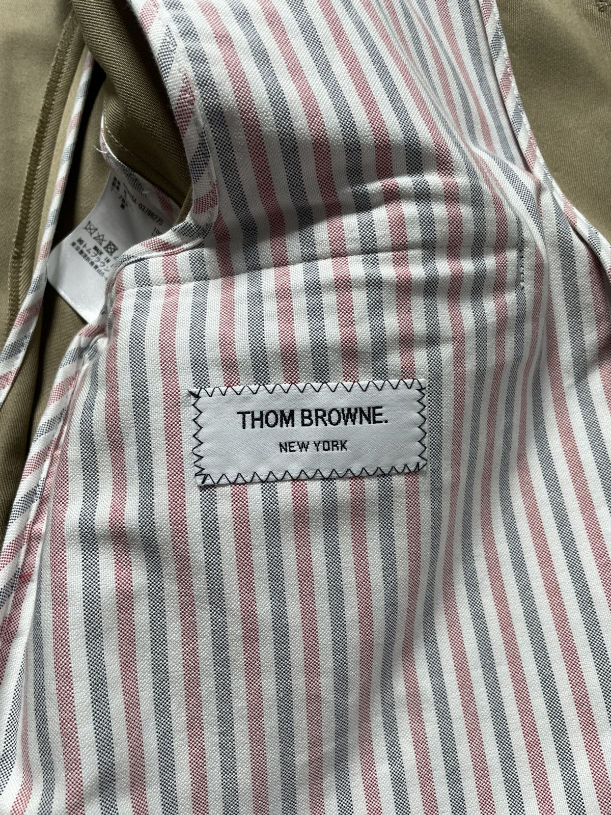 Thom Browne Thom Browne Beige Unconstructed Classic Blazer Size 48R - 12 Thumbnail