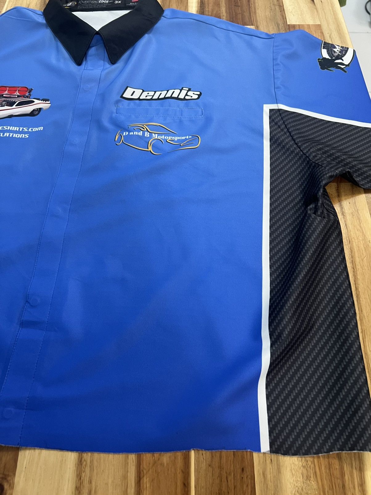 NASCAR Dennis Nascar WorkShirts Size US XXL / EU 58 / 5 - 7 Thumbnail