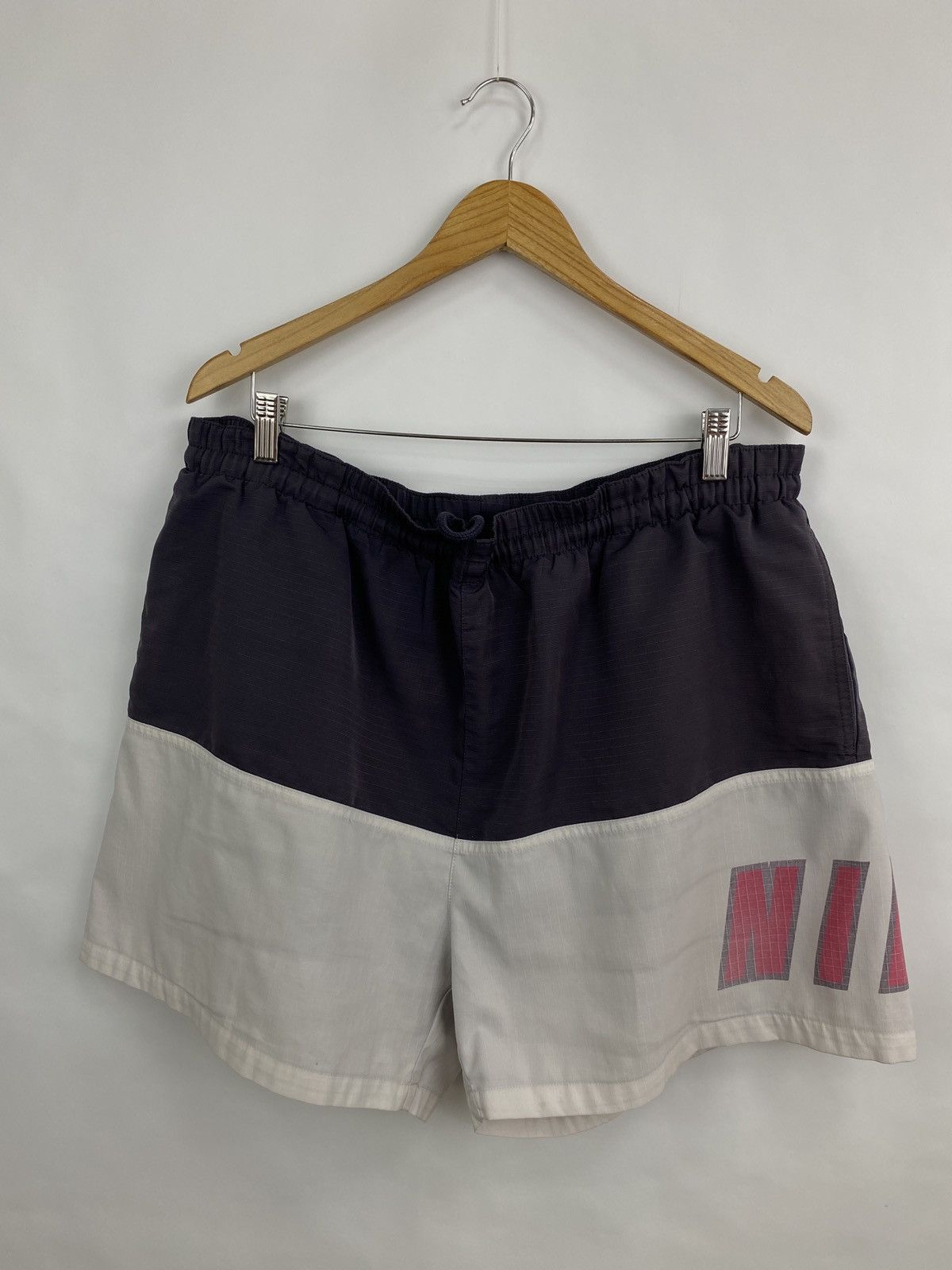 Nike 🇺🇸 Vintage 90s Nike Nylon Shorts Rare Retro Size US 36 / EU 52 - 2 Thumbnail
