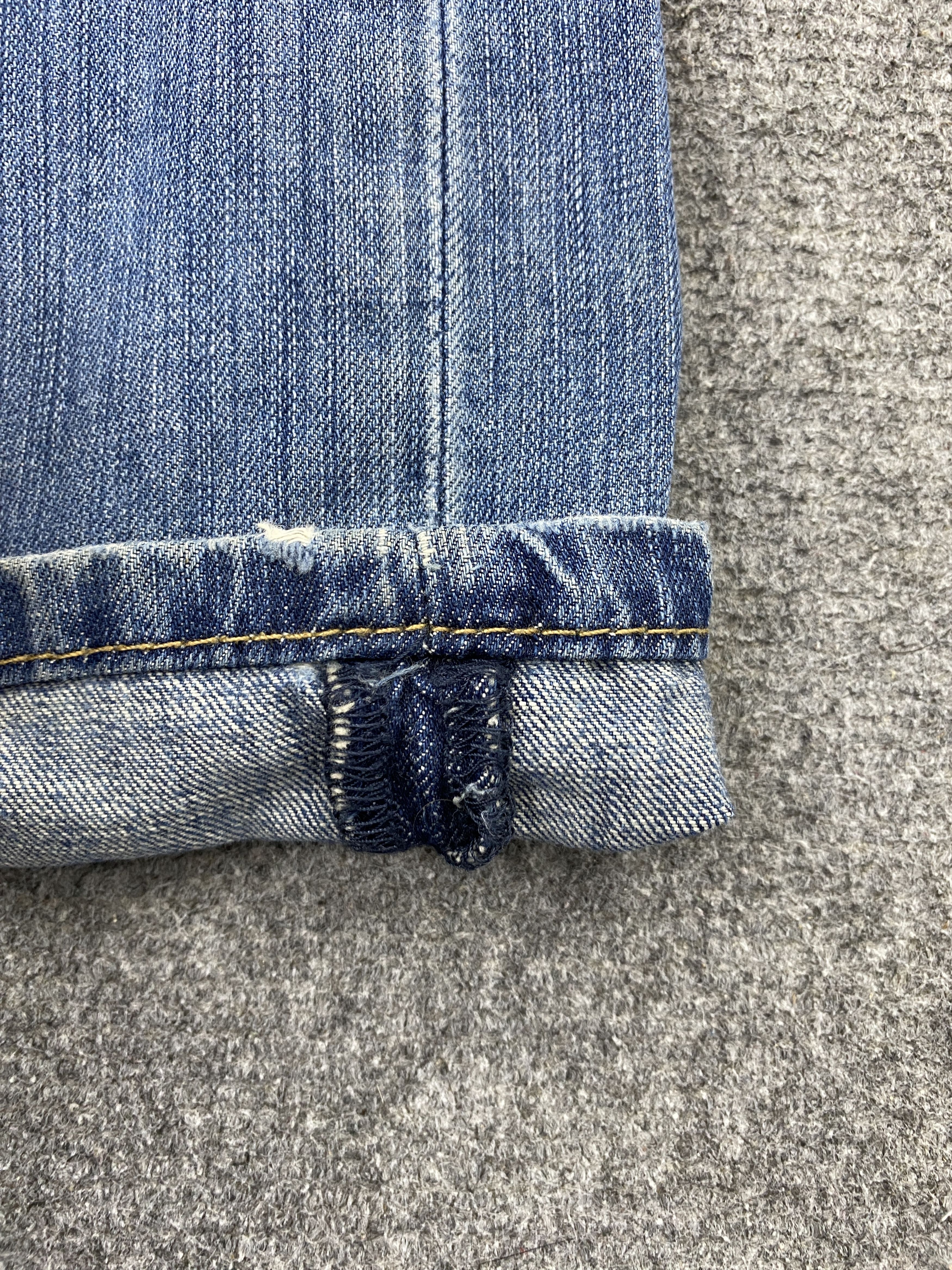 Levi's × Vintage Vintage Levi's 505 Faded Blue Denim Jeans Size US 32 / EU 48 - 9 Thumbnail