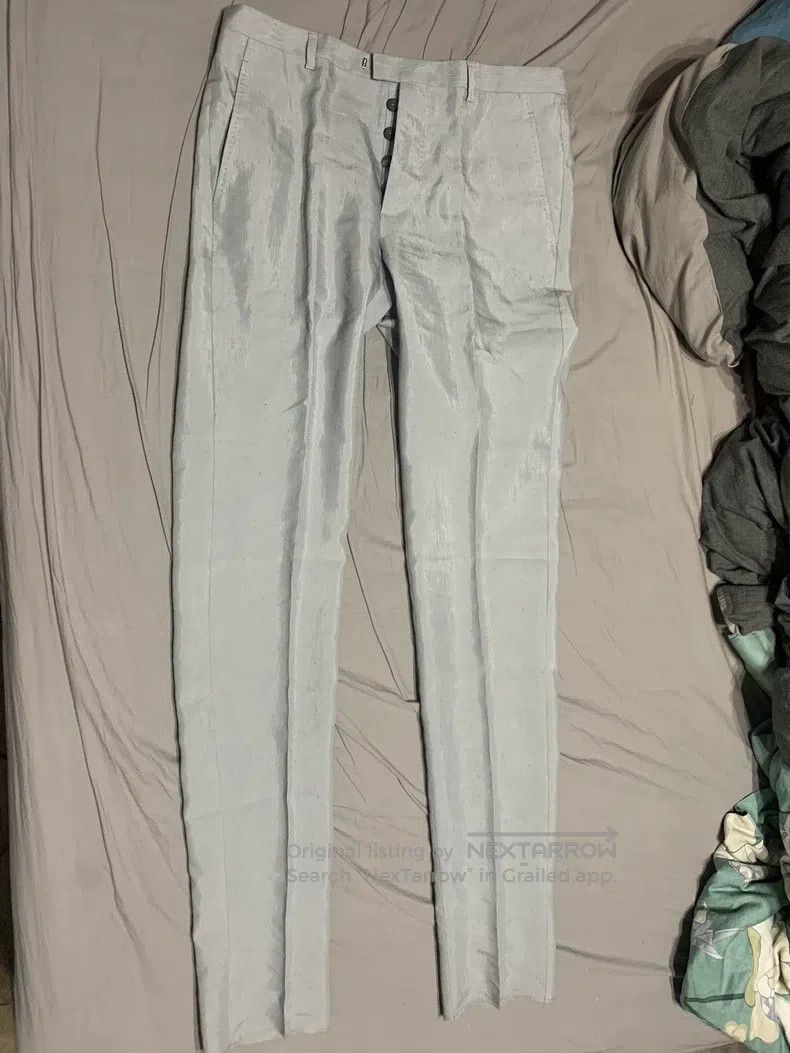 Jil Sander Jil Sander size 48 Runway Linen Blended Casual Trousers Size US 44 / EU 60 - 1 Thumbnail