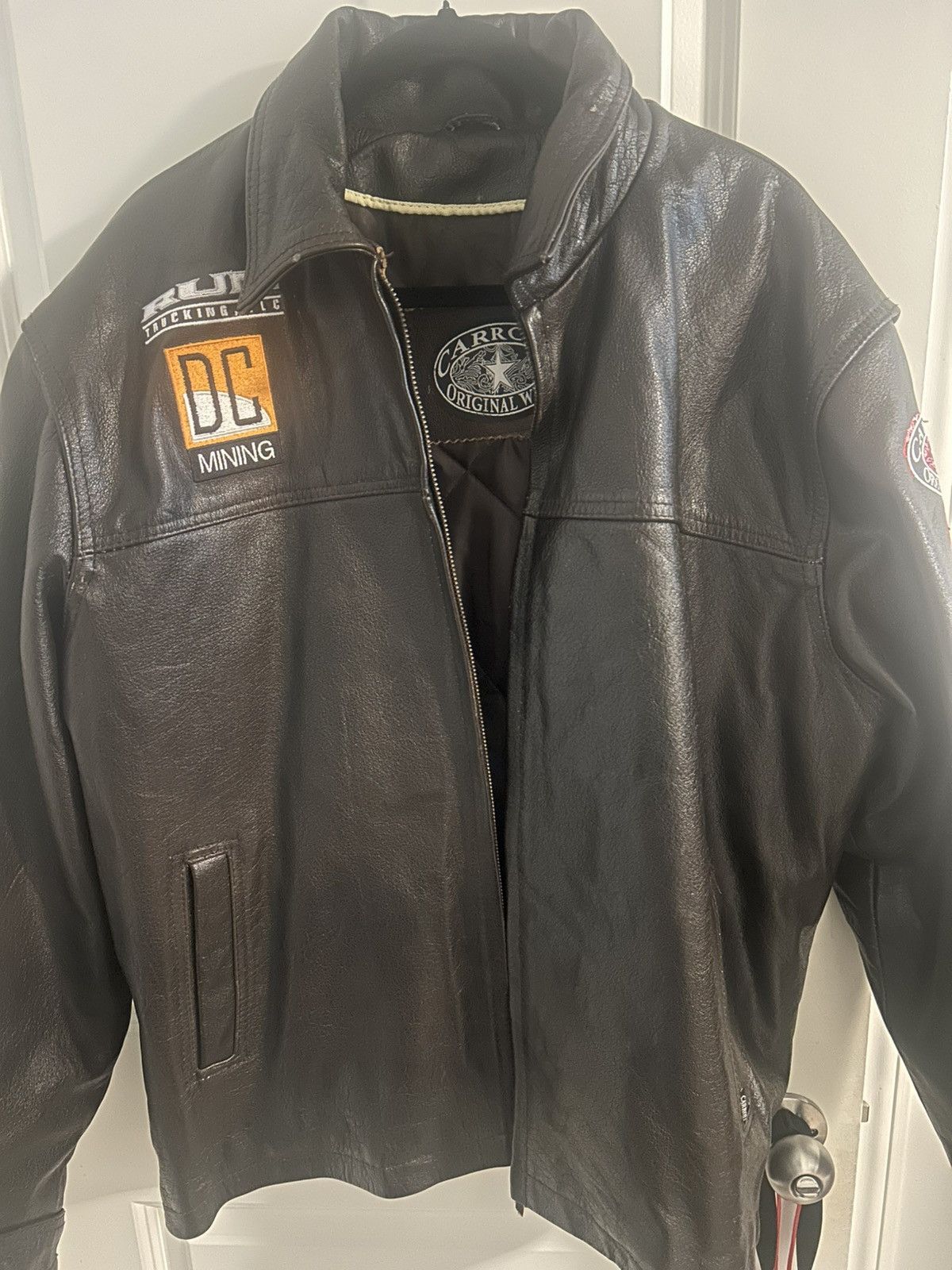 Vintage Vintage Leather Jacket Size US XL / EU 56 / 4 - 1 Thumbnail