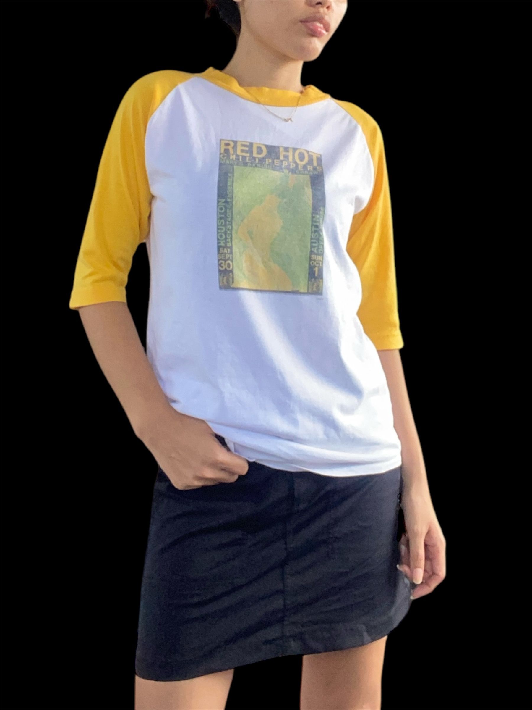 Band Tees × Vintage 1989 Red Hot Chili Peppers Mary’s Danish Sprawl Baseball tee Size US S / EU 44-46 / 1 - 2 Thumbnail