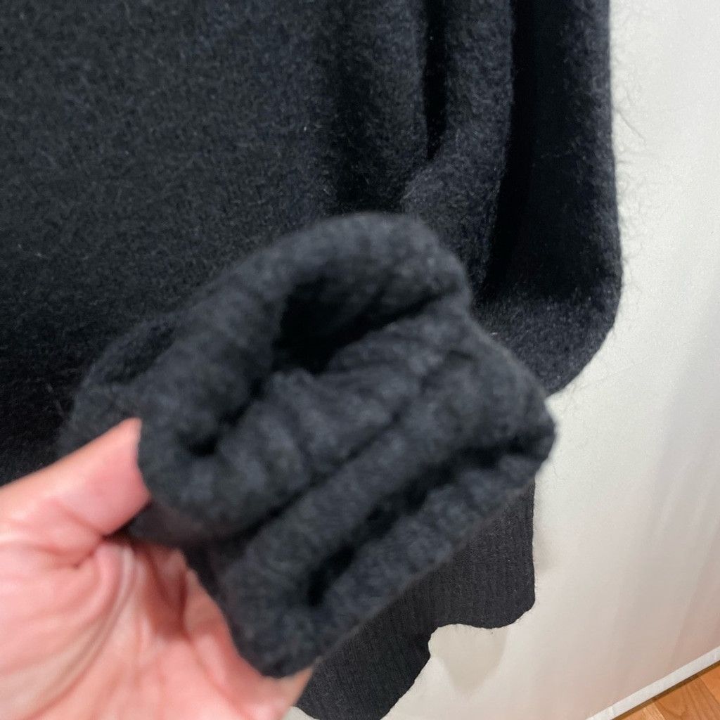 Aritzia Babaton Plutarch Black Alpaca Wool Blend Funnel Sweater XS Size XS / US 0-2 / IT 36-38 - 5 Thumbnail