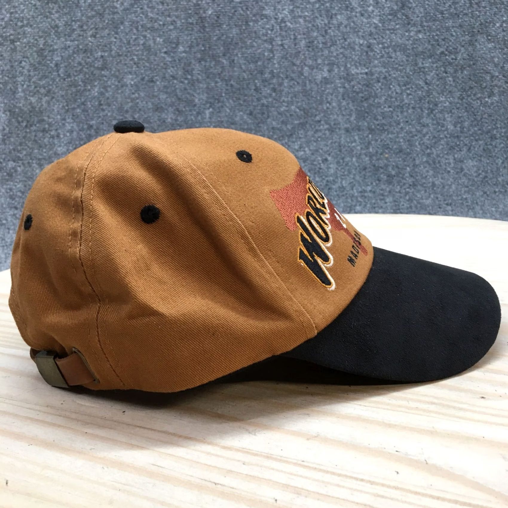 Vintage World Diary Expo 2004 Baseball Cap Hat Mens Size One Brown Adjustable Legend USA Size ONE SIZE - 5 Thumbnail