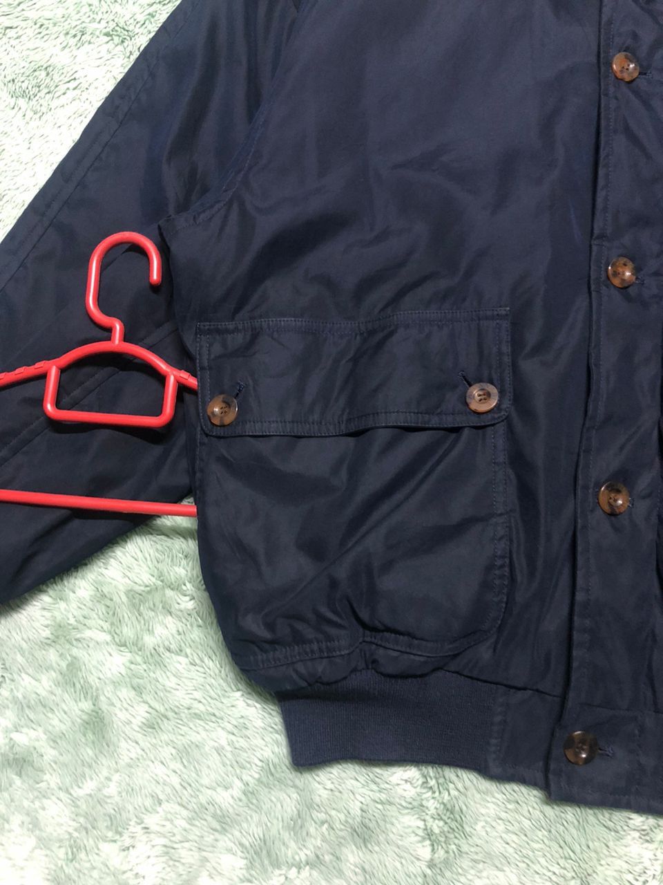 Faconnable VINTAGE FACONNABLE BOMBER JACKET LEATHER PART RIRI ZIPPER Size US M / EU 48-50 / 2 - 8 Thumbnail