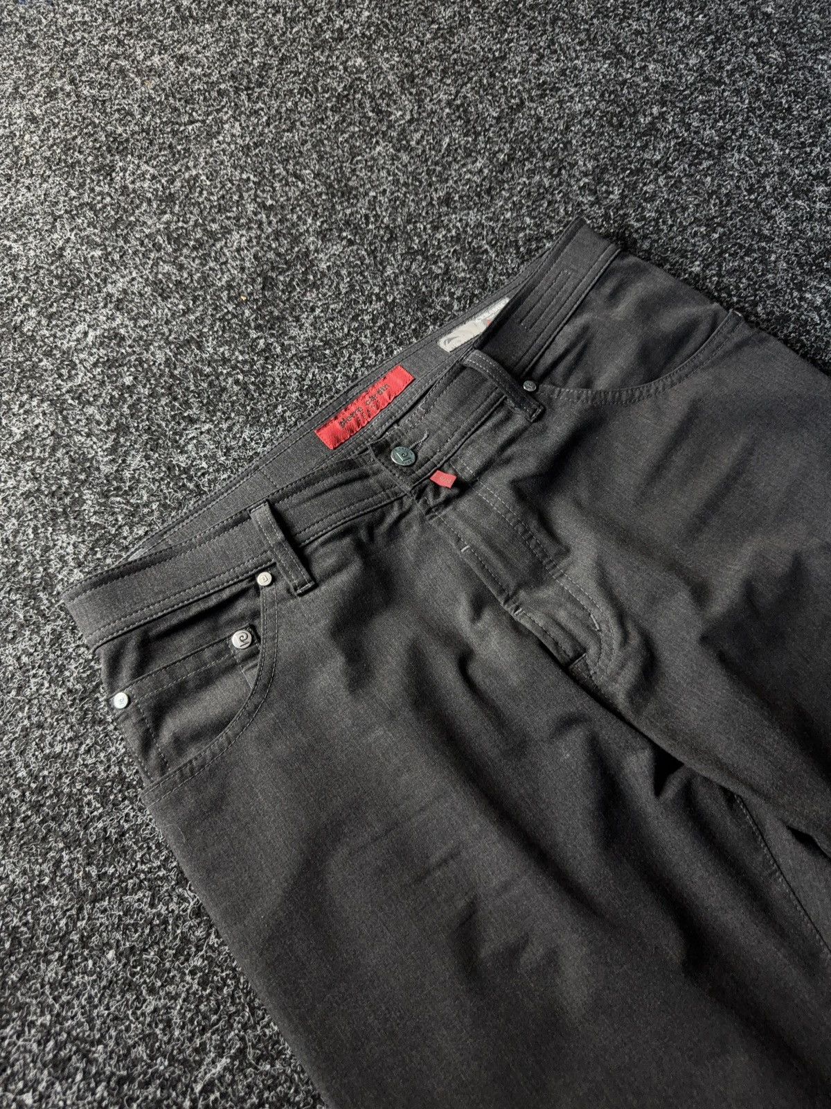 Pierre Cardin Japanese style Pierre Cardin Deauville Black Stretch Jeans Size US 36 / EU 52 - 6 Thumbnail