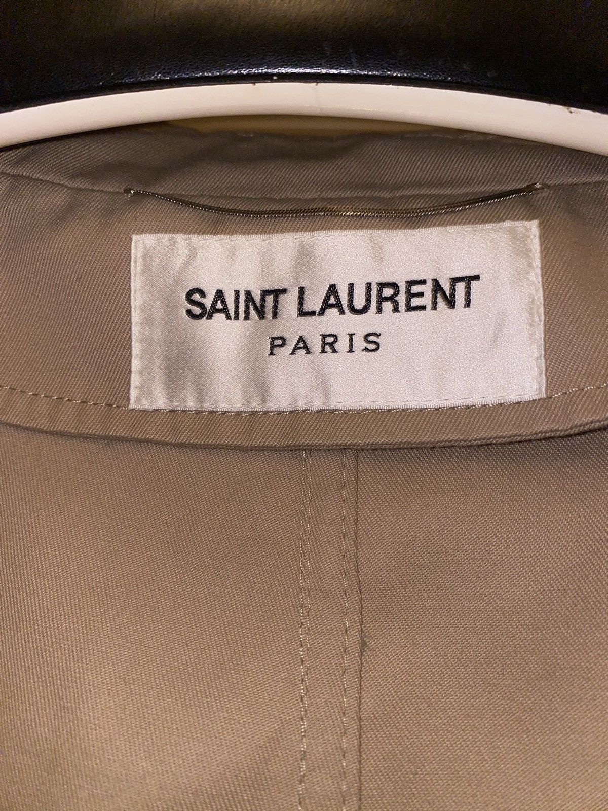 Yves Saint Laurent Yves Saint Laurent Trench Coat Size S / US 4 / IT 40 - 4 Thumbnail