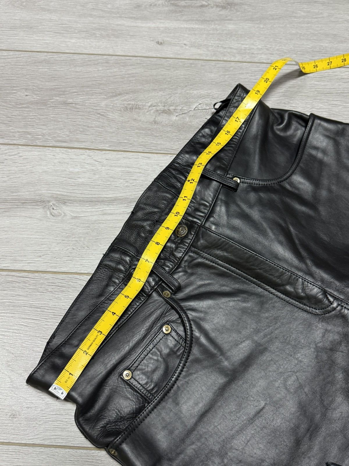 Belstaff Belstaff leather biker pants 37 waist size Size US 37 - 9 Thumbnail