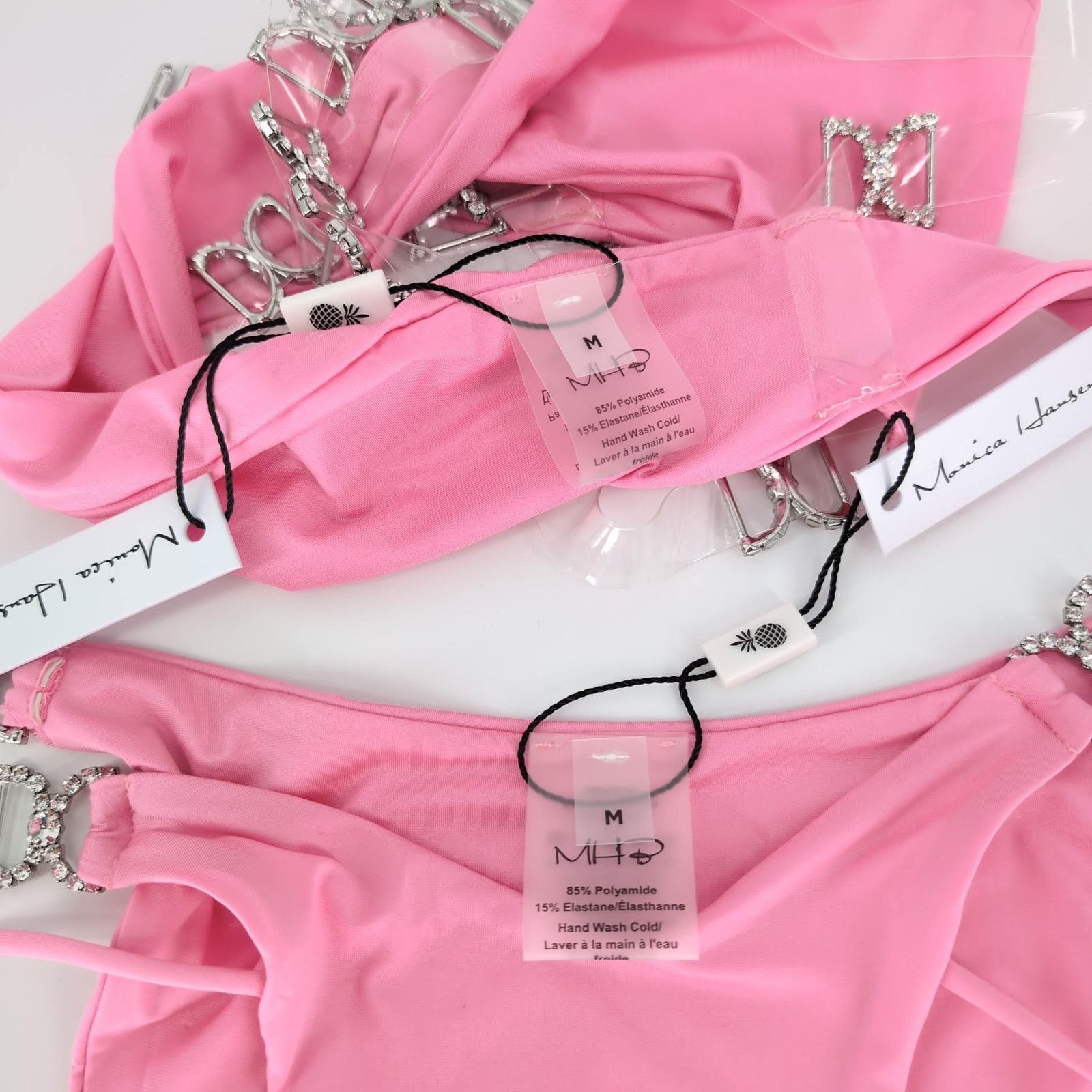 Other NWT Monica Hansen Shine Like A Diamond Pink Panther Set Sz M Size ONE SIZE - 9 Thumbnail