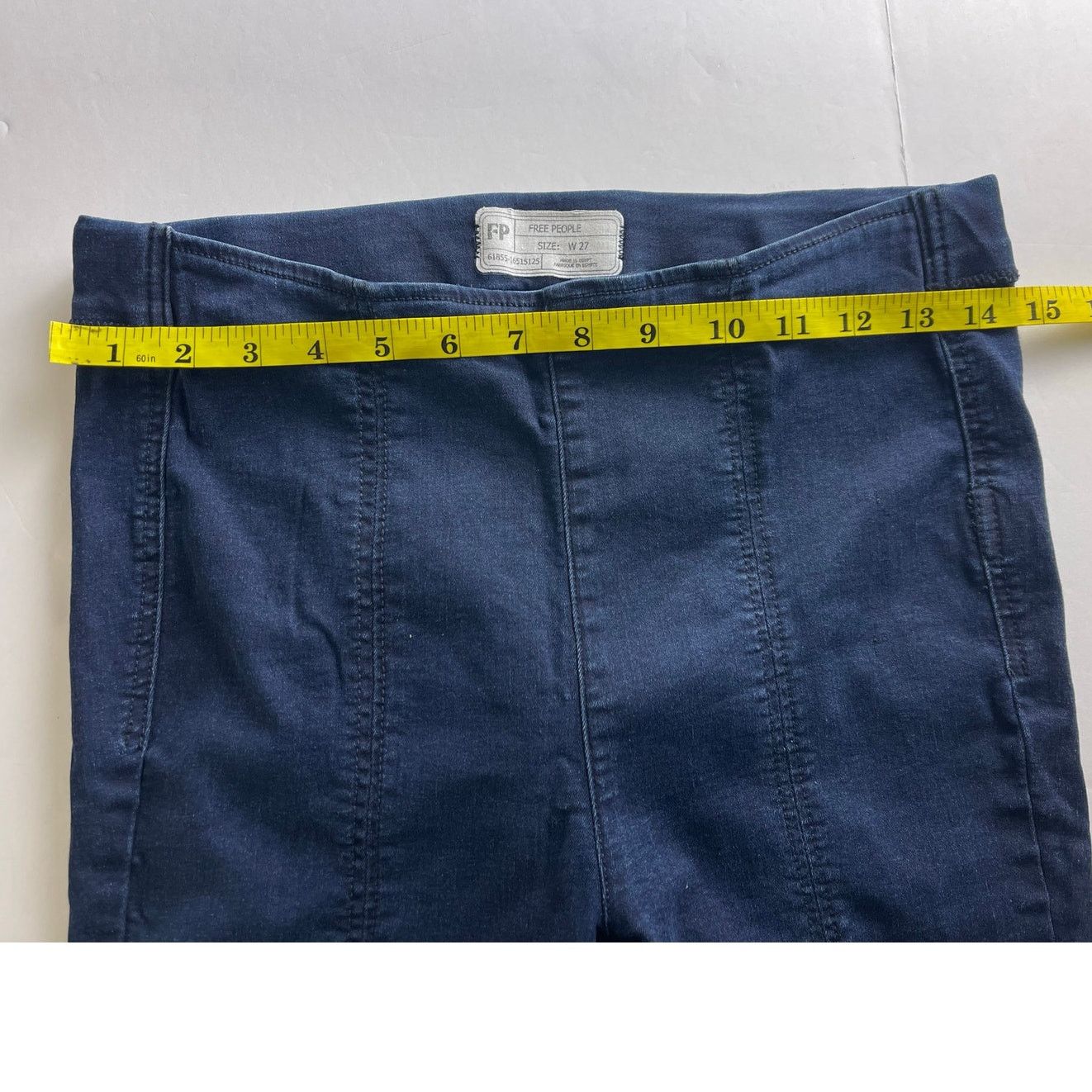 Free People Free People Feel Alright Skinny Jeans Blue - W27 Size 27" / US 4 / IT 40 - 4 Thumbnail