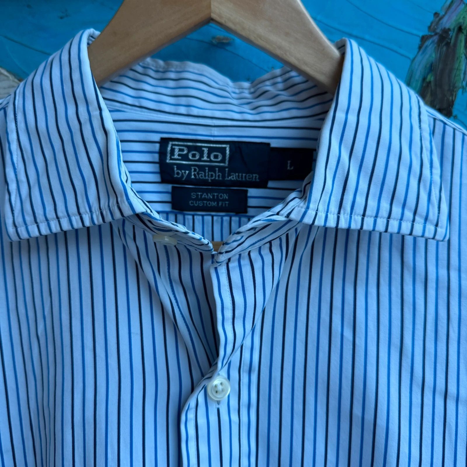 Polo Ralph Lauren Ralph Lauren Vintage 90s Shirt Striped Button Up Size US L / EU 52-54 / 3 - 4 Thumbnail