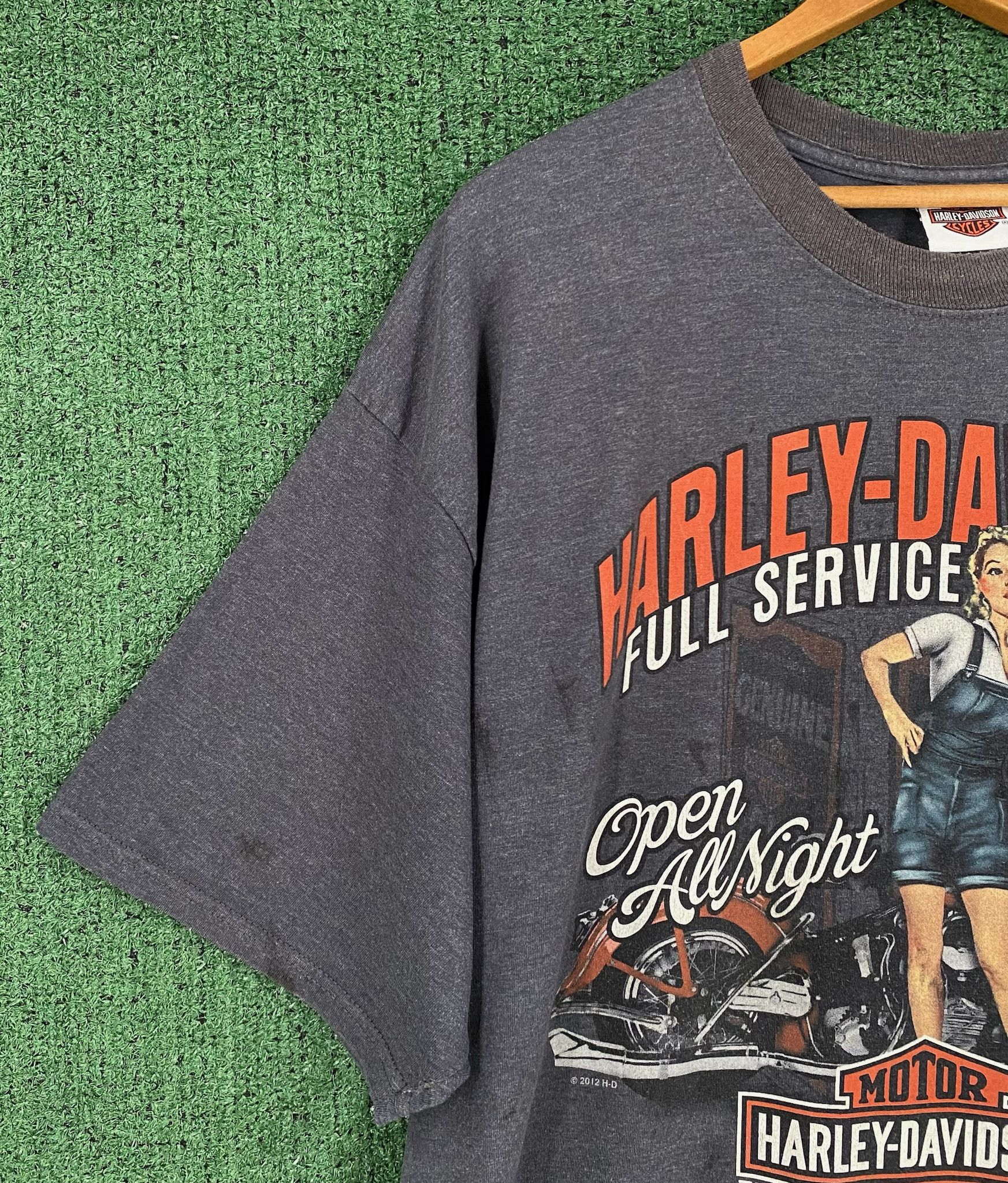 Harley Davidson Harley Davidson Nashville Full Service Pinup T-Shirt XL Size US XL / EU 56 / 4 - 6 Thumbnail